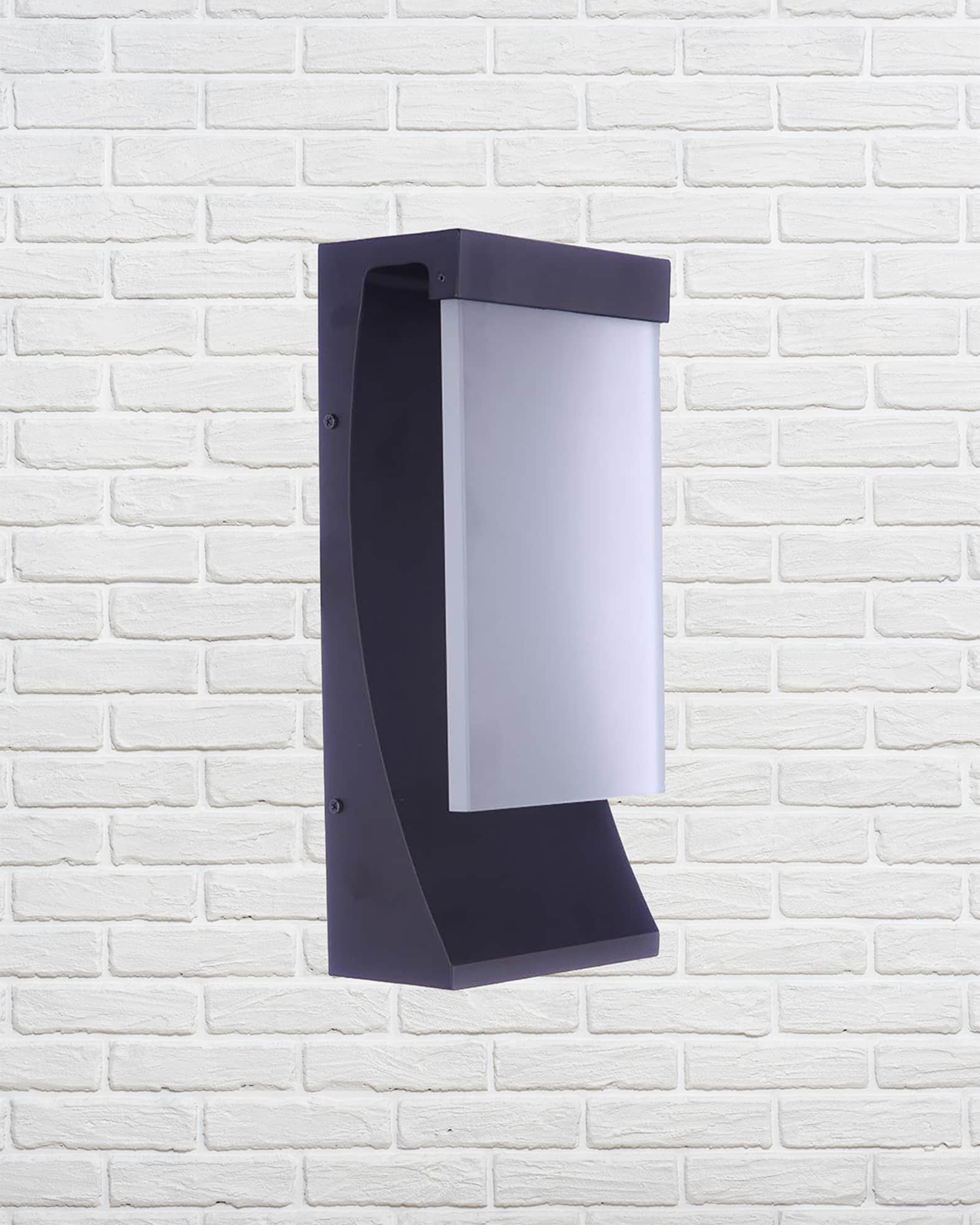 Ellington Vault 1-Light LED Outdoor Wall Mount, 15"