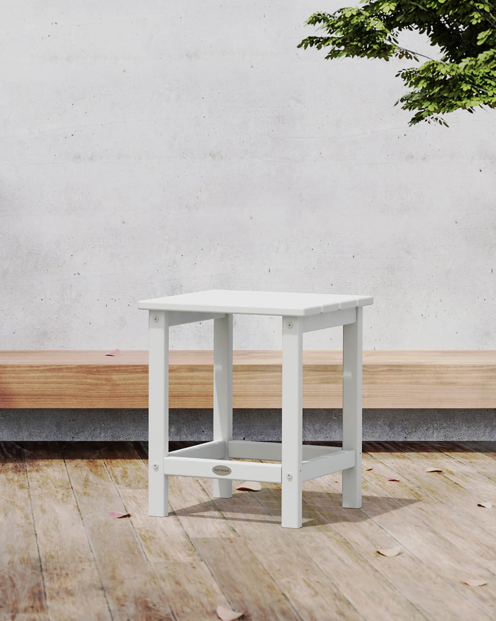 Polywood long sales island side table