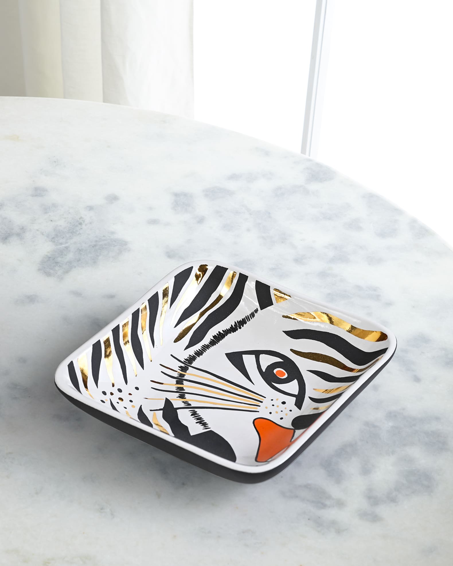 Waylande Gregory Tiger Face Tray 