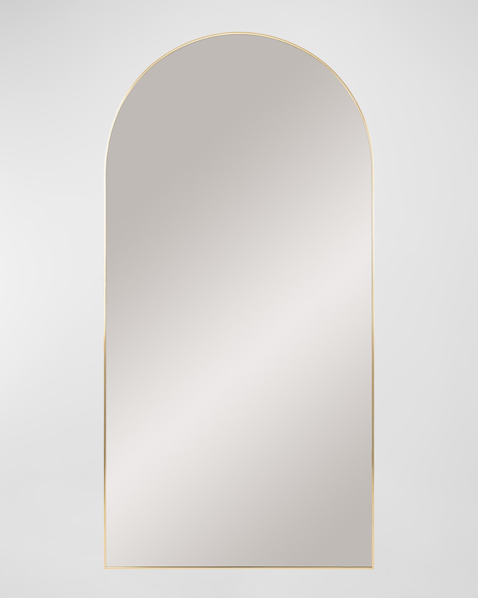 Surya Rugs Aranya 72" Arched Floor Mirror