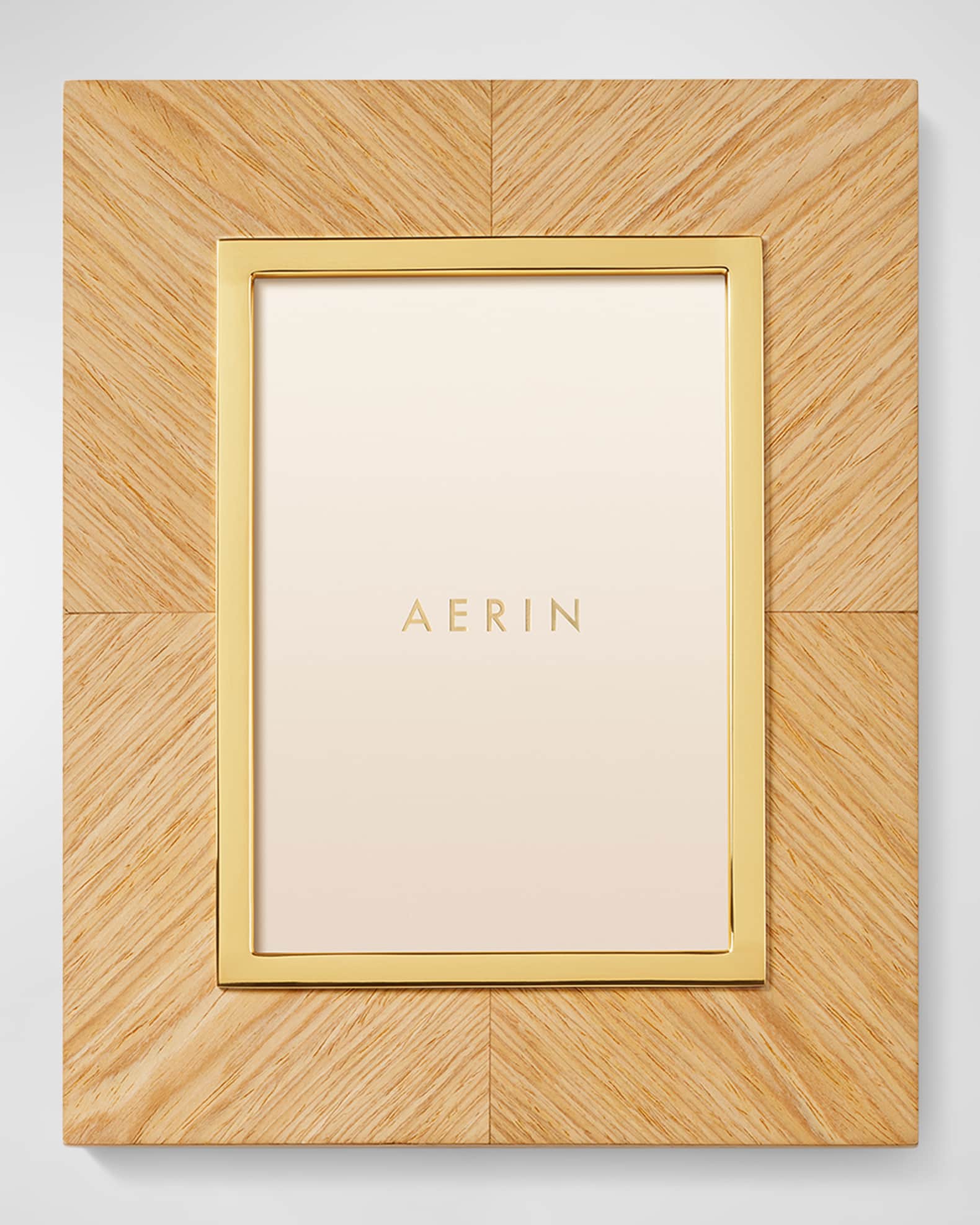 AERIN Marcello Oak Wood Picture Frame, 5" x 7" Horchow
