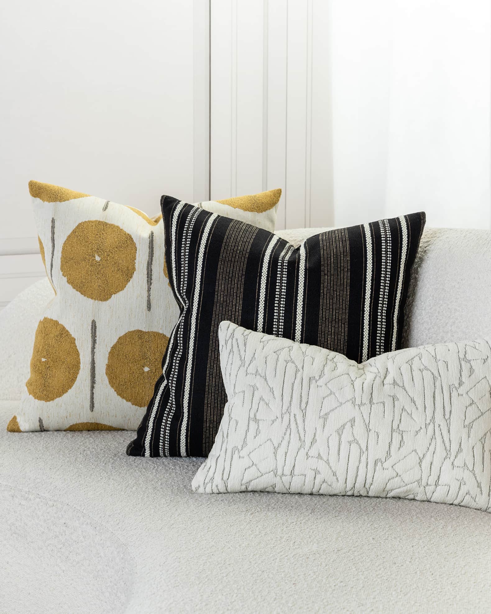 Elaine Smith Synchronize Indoor/Outdoor Lumbar Pillow, 12" x 20" Horchow