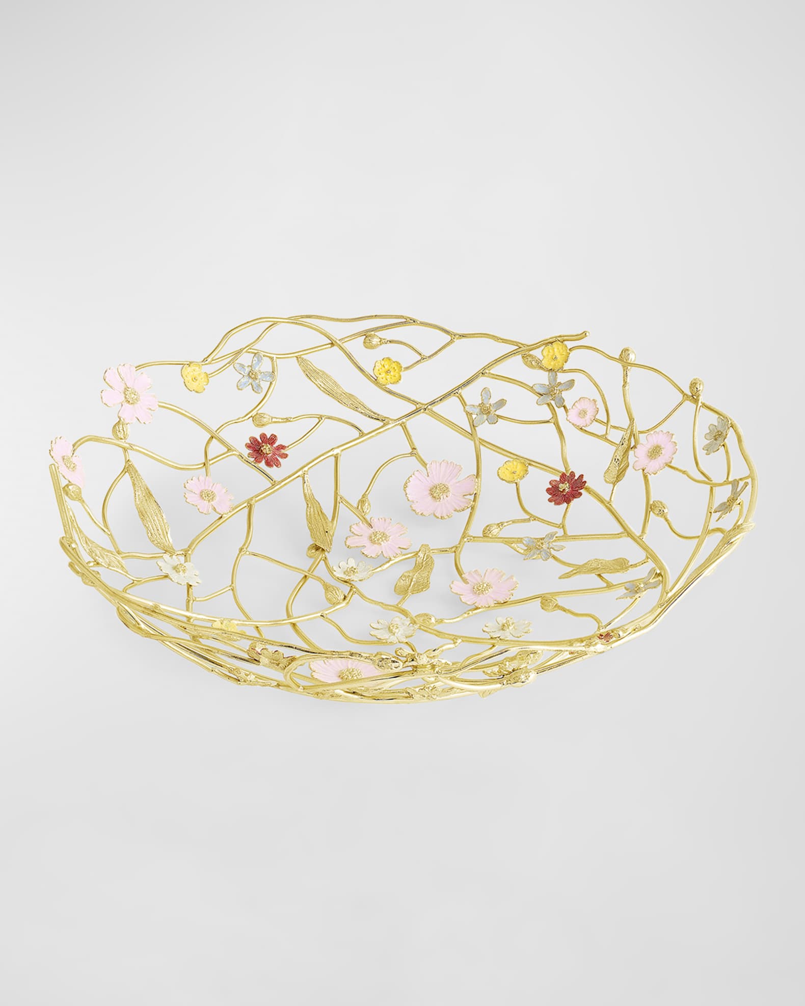 Michael Aram Wildflowers Centerpiece Bowl 