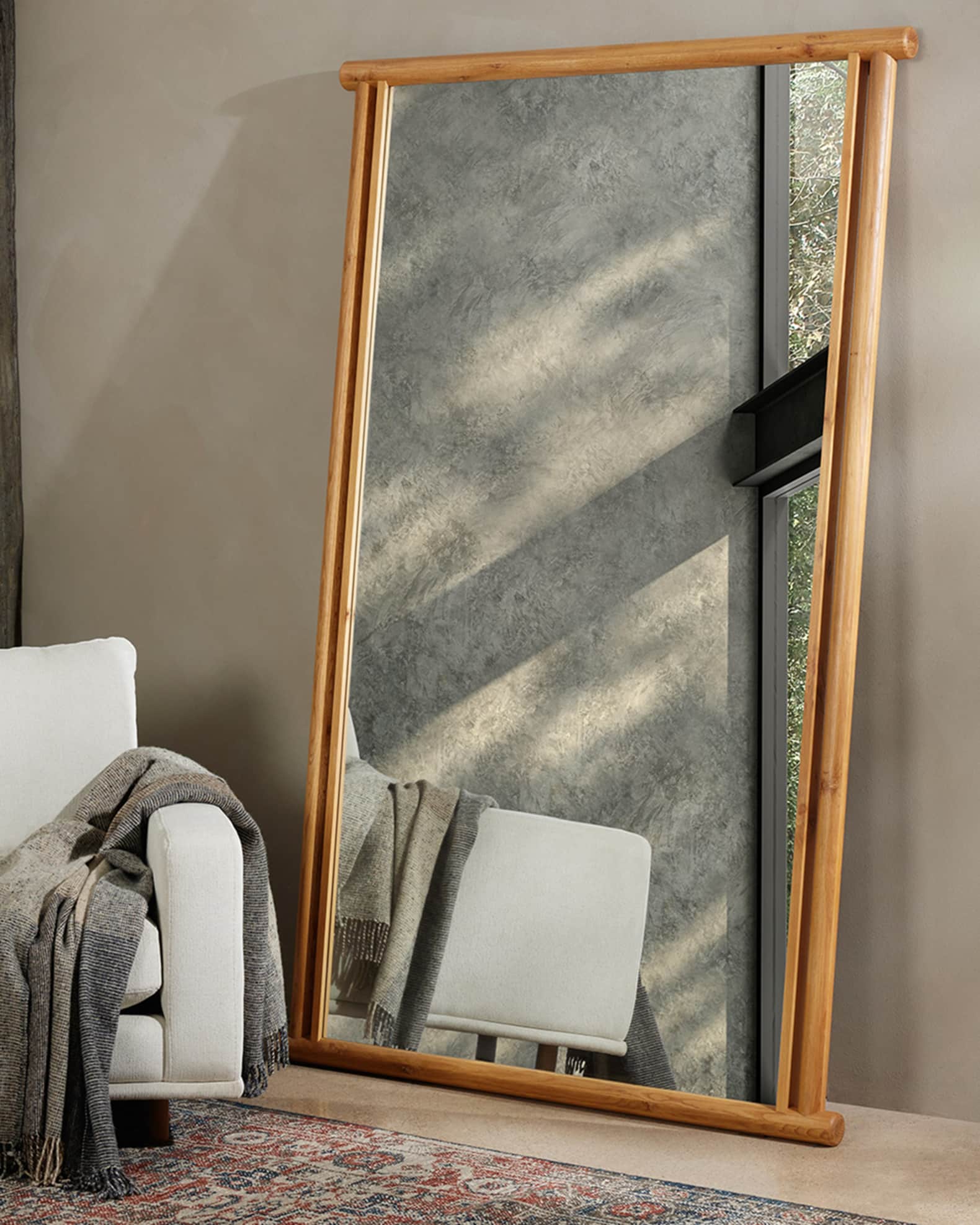 Four Hands Yoku 84" Grand Floor Mirror | Horchow
