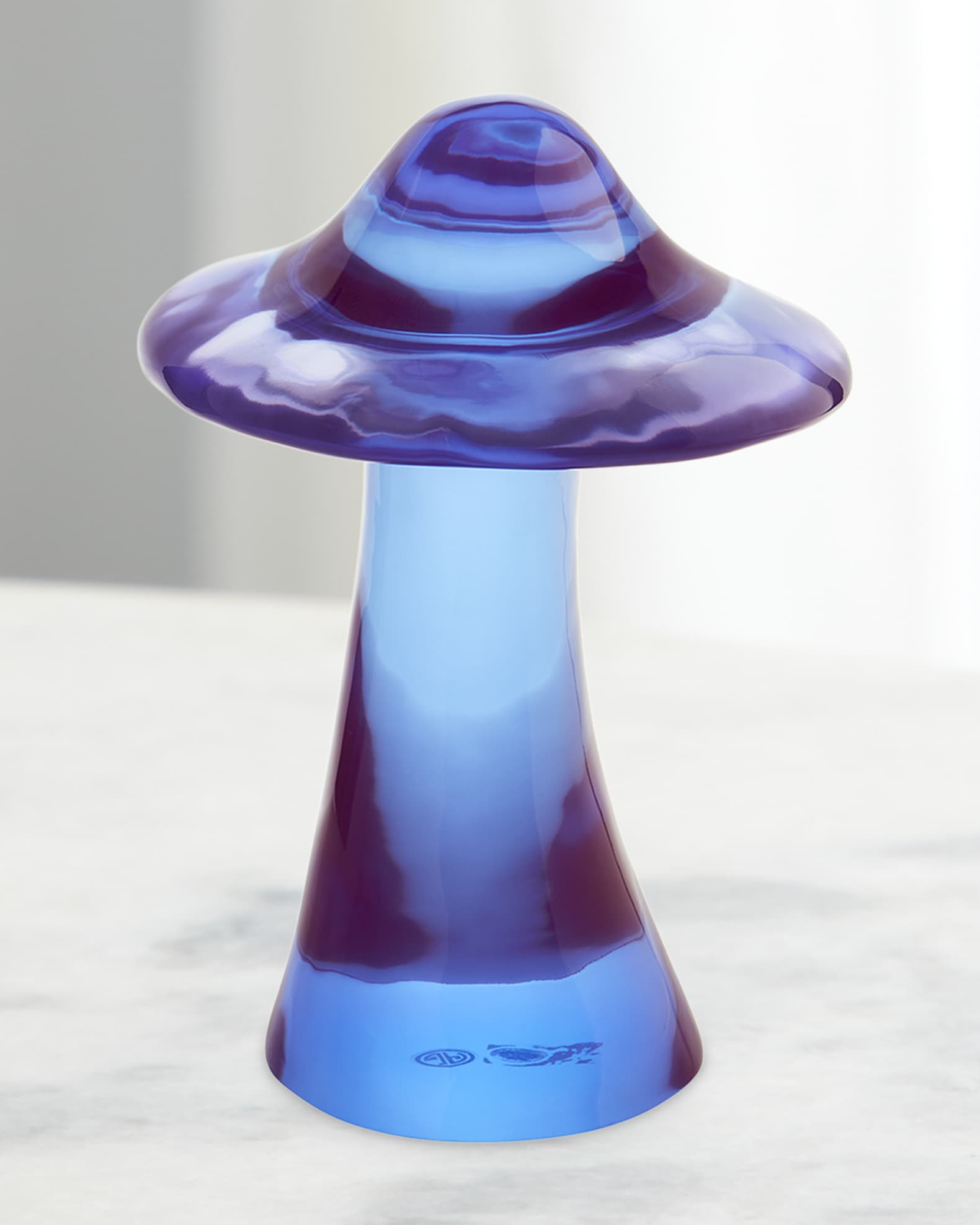 Jonathan Adler Purple Acrylic Mushroom