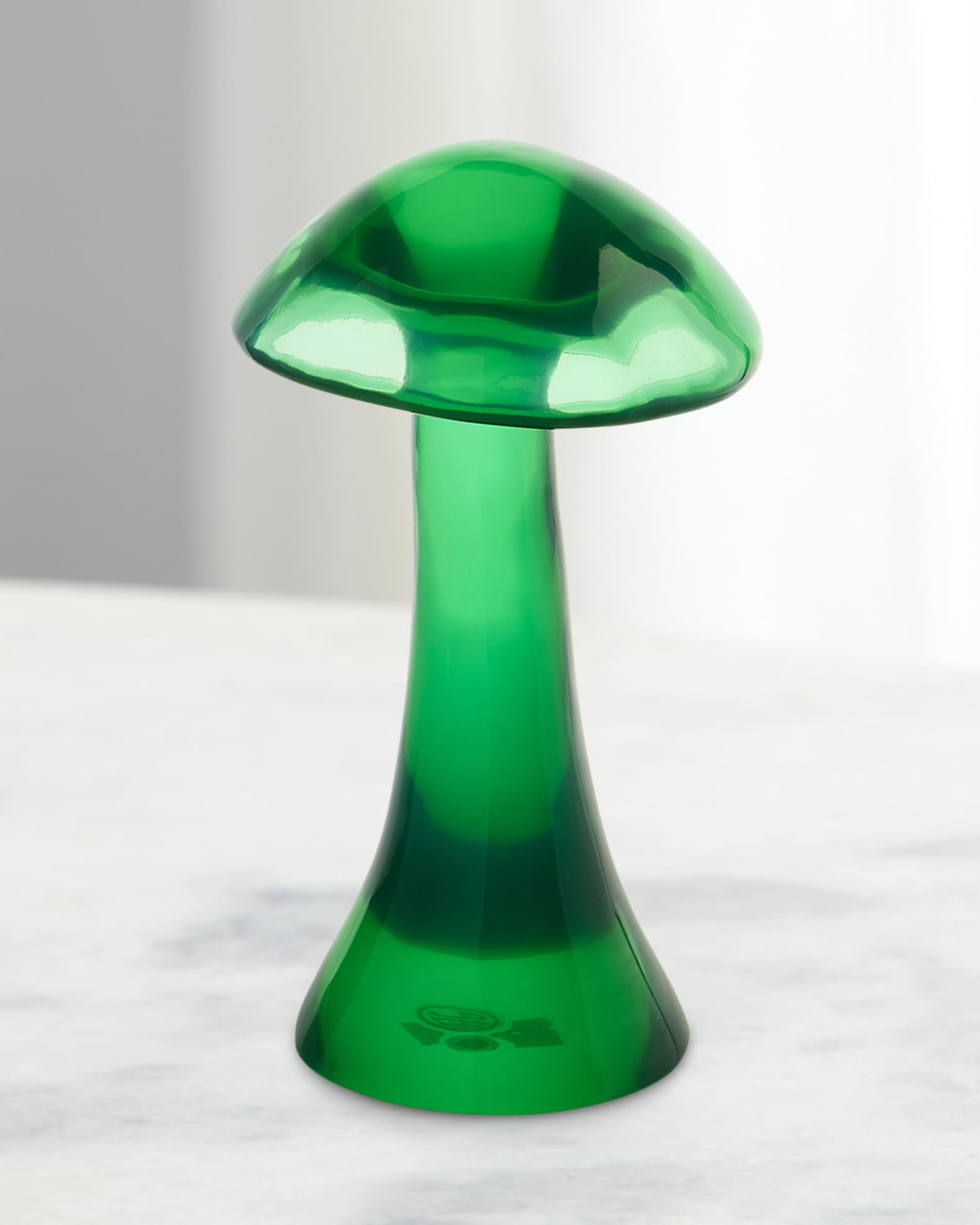 Jonathan Adler Green Acrylic Mushroom