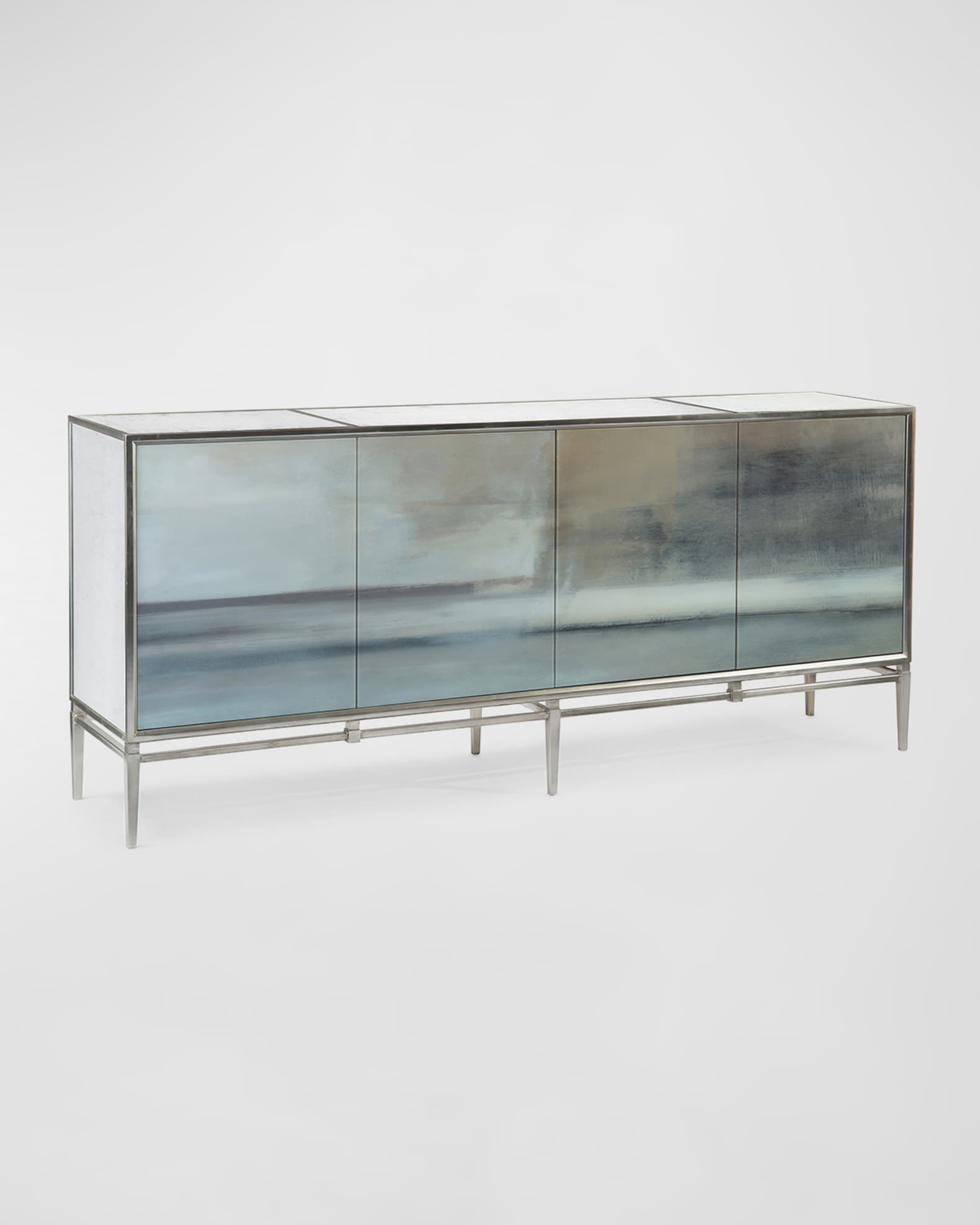 John-Richard Collection Carol Benson-Cobb's Slated 4-Door Credenza