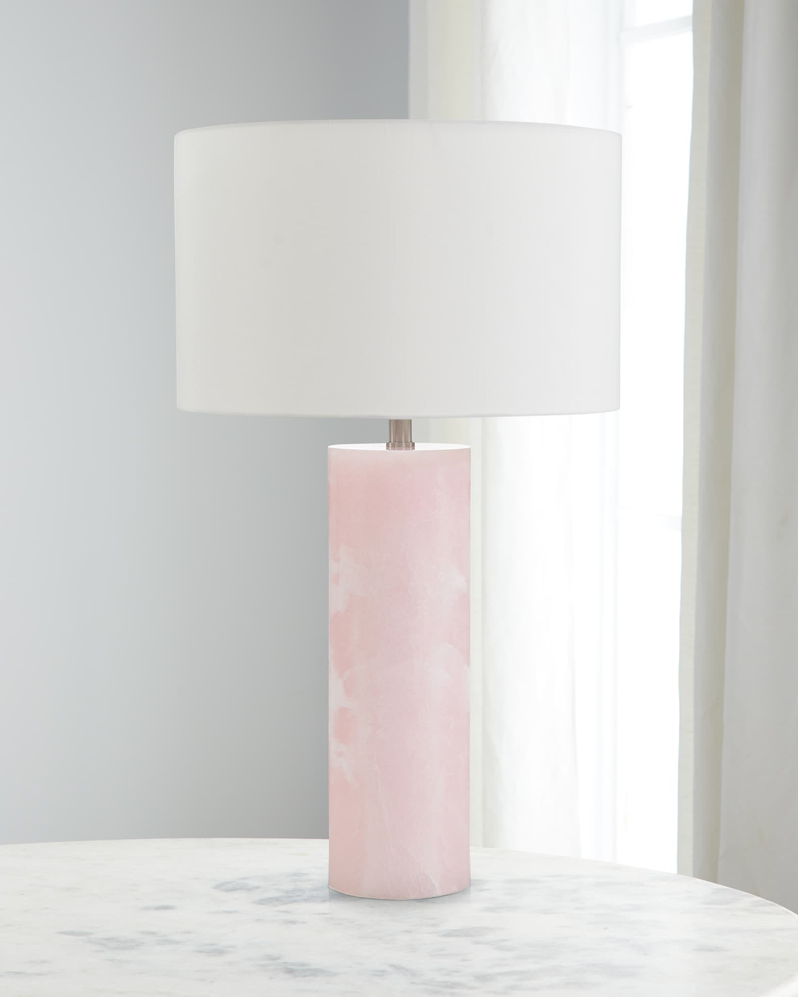 John Richard Collection Aphrodite Round Table Lamp Horchow