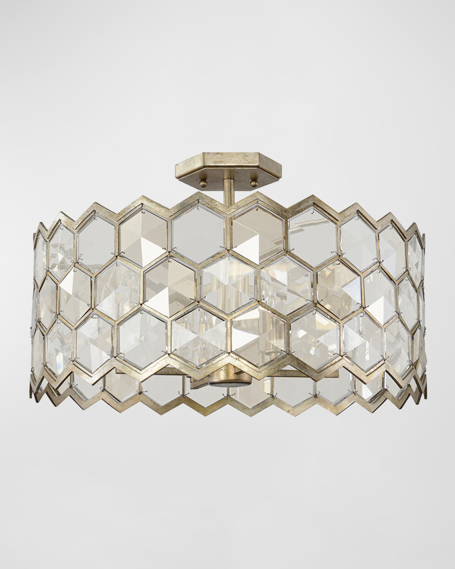 Honeycomb flush mount light deals