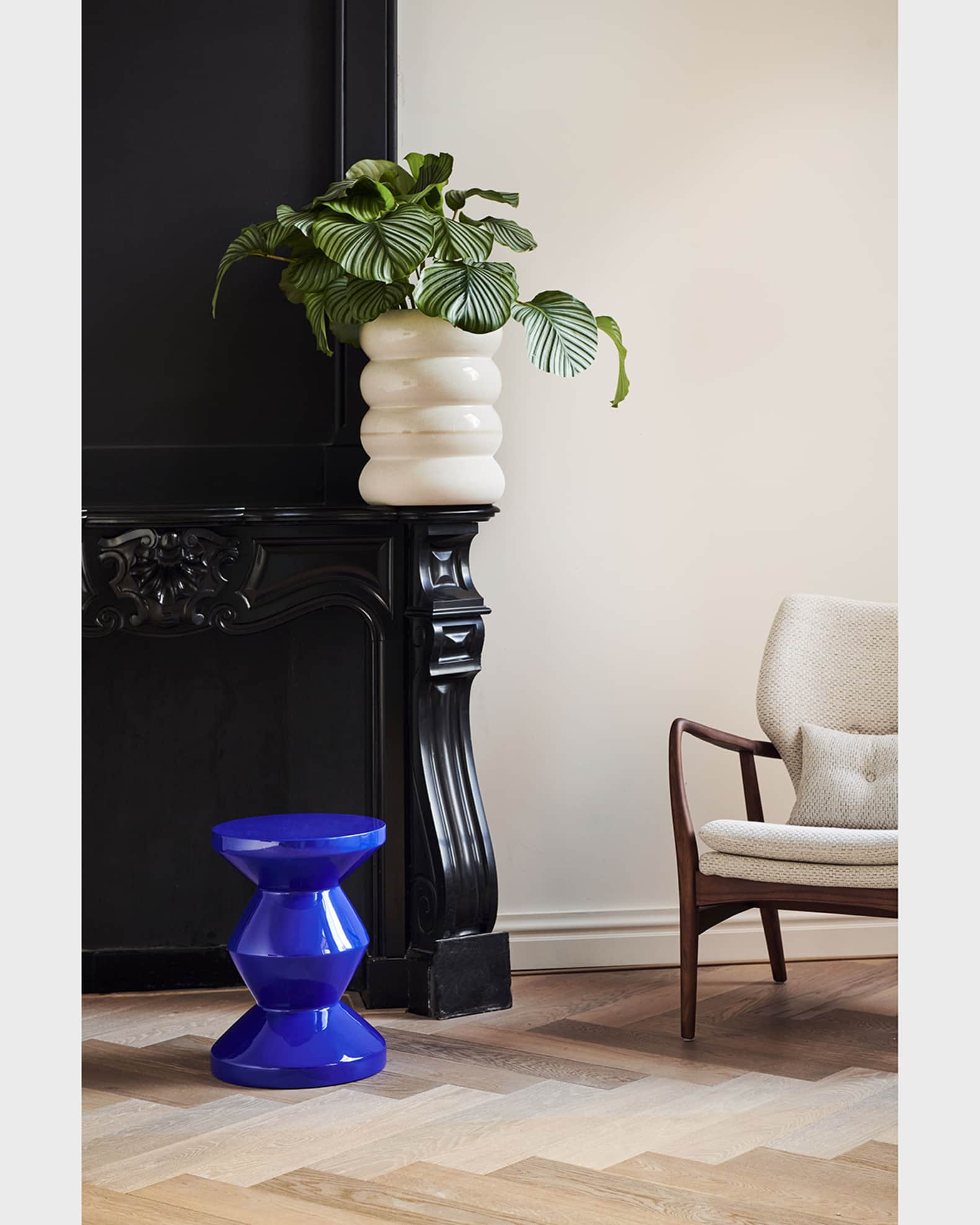 POLSPOTTEN Zig Zag Stool | Horchow