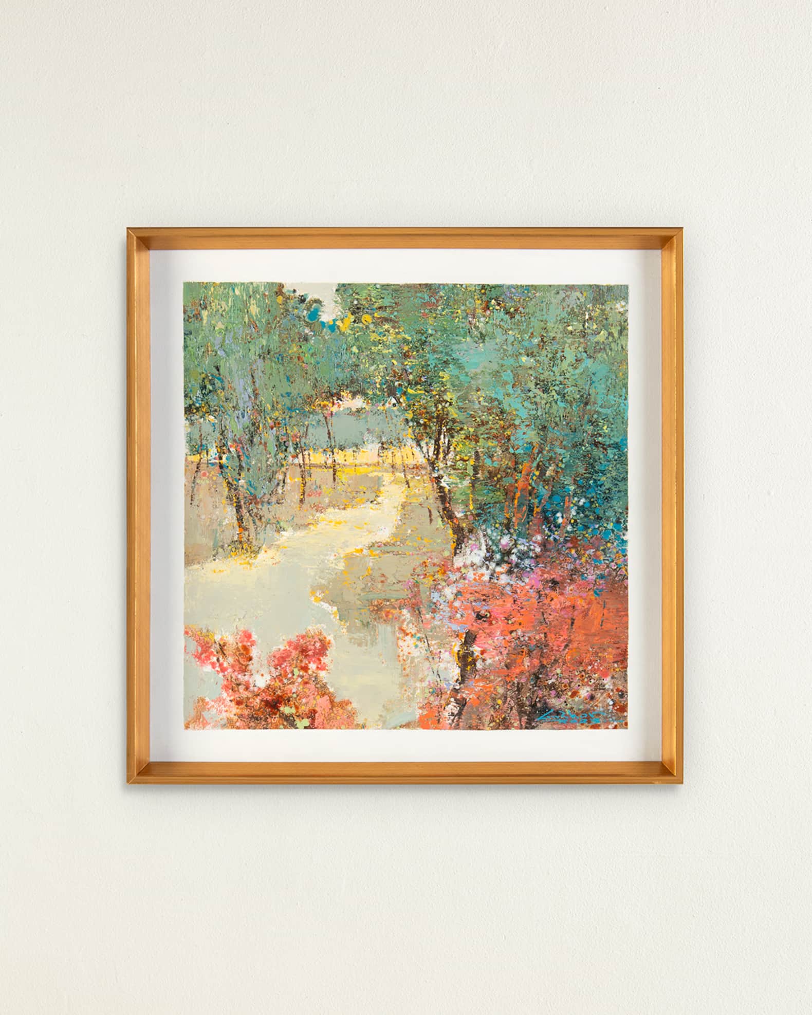 JohnRichard Collection "The Trail Forward" Original Painting by Liu