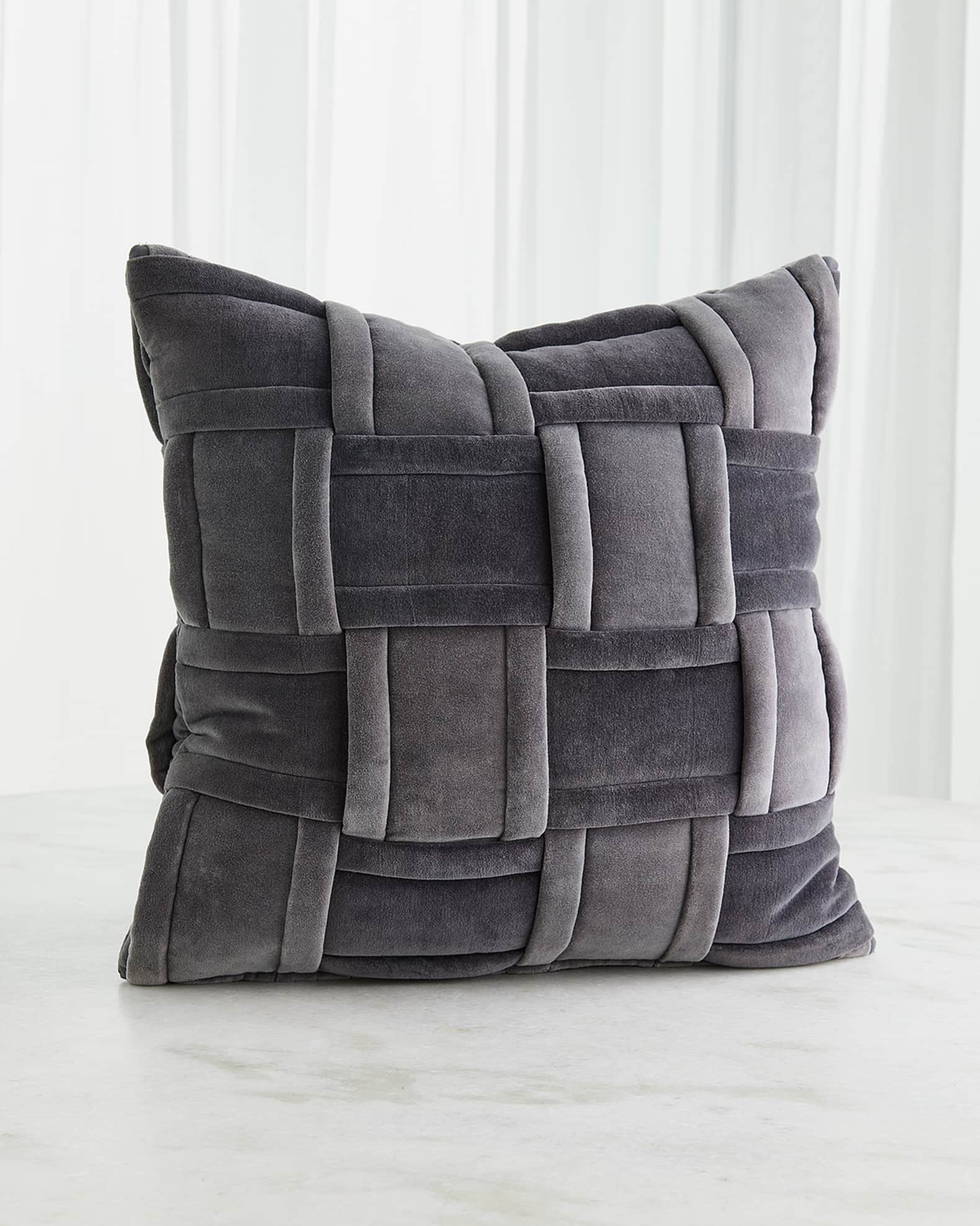 Global Views Woven Pillow, 20" Square 