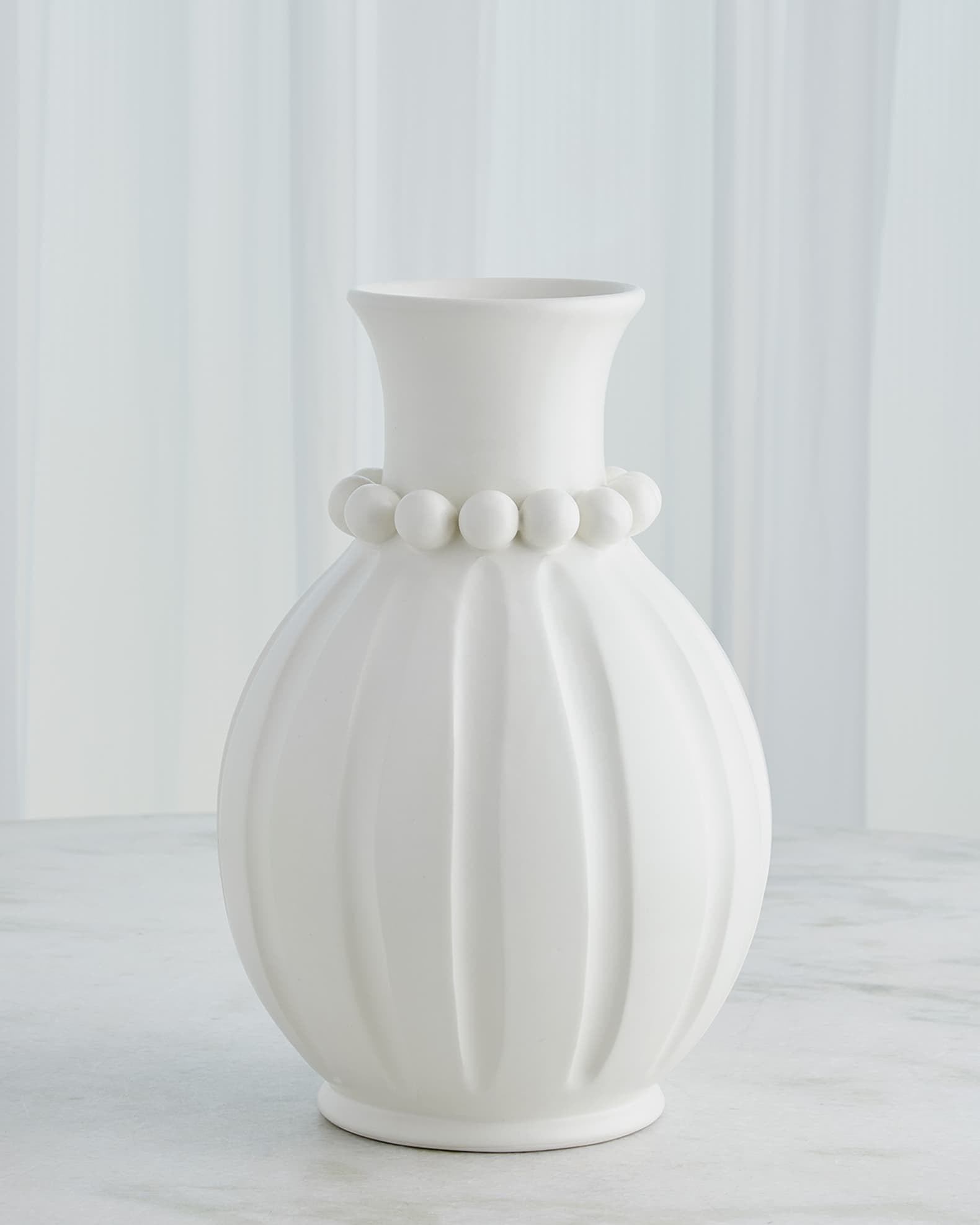 Global Views Matte Pearl Vase 