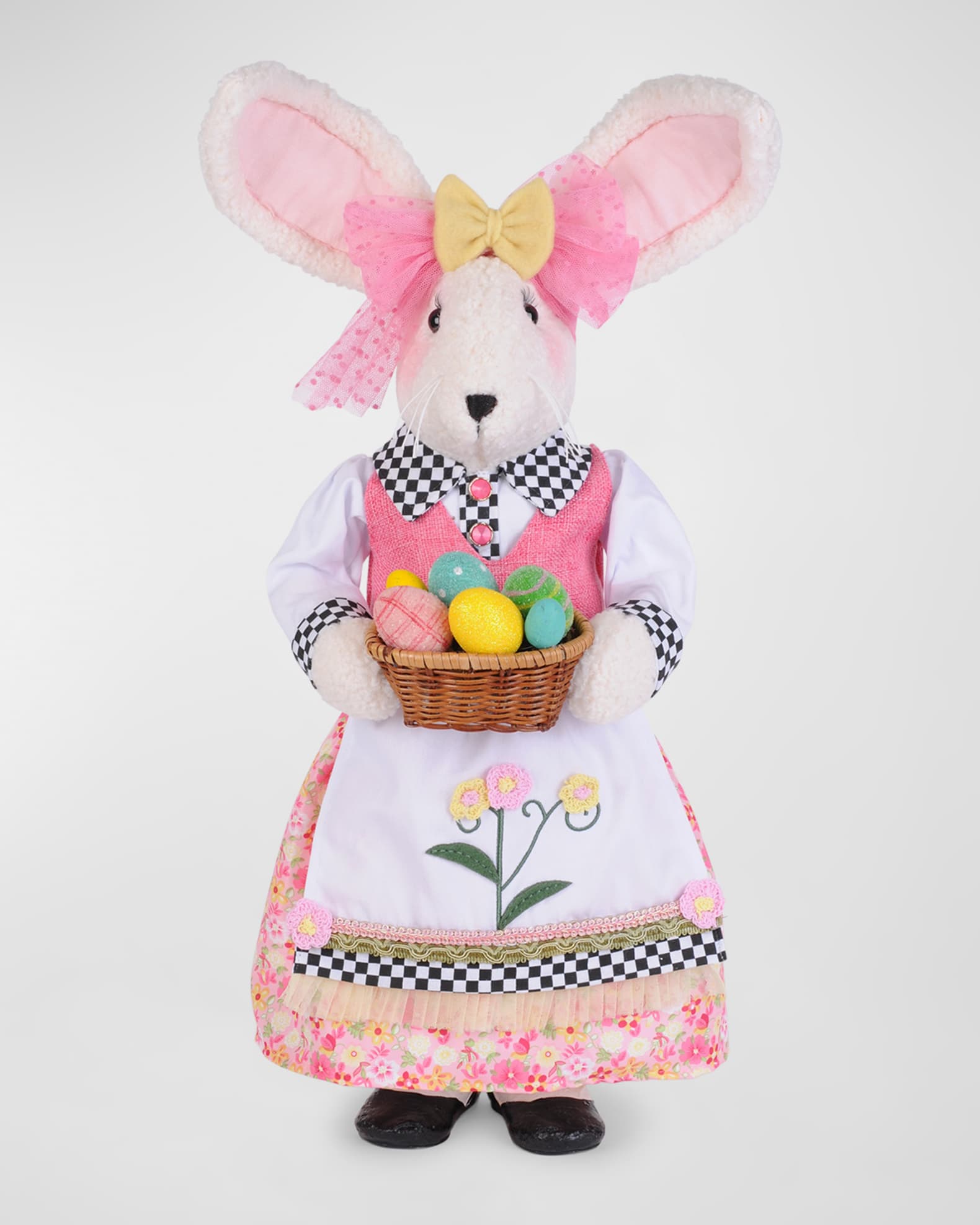 Karen Didion Originals Mona Girl Bunny Figure 