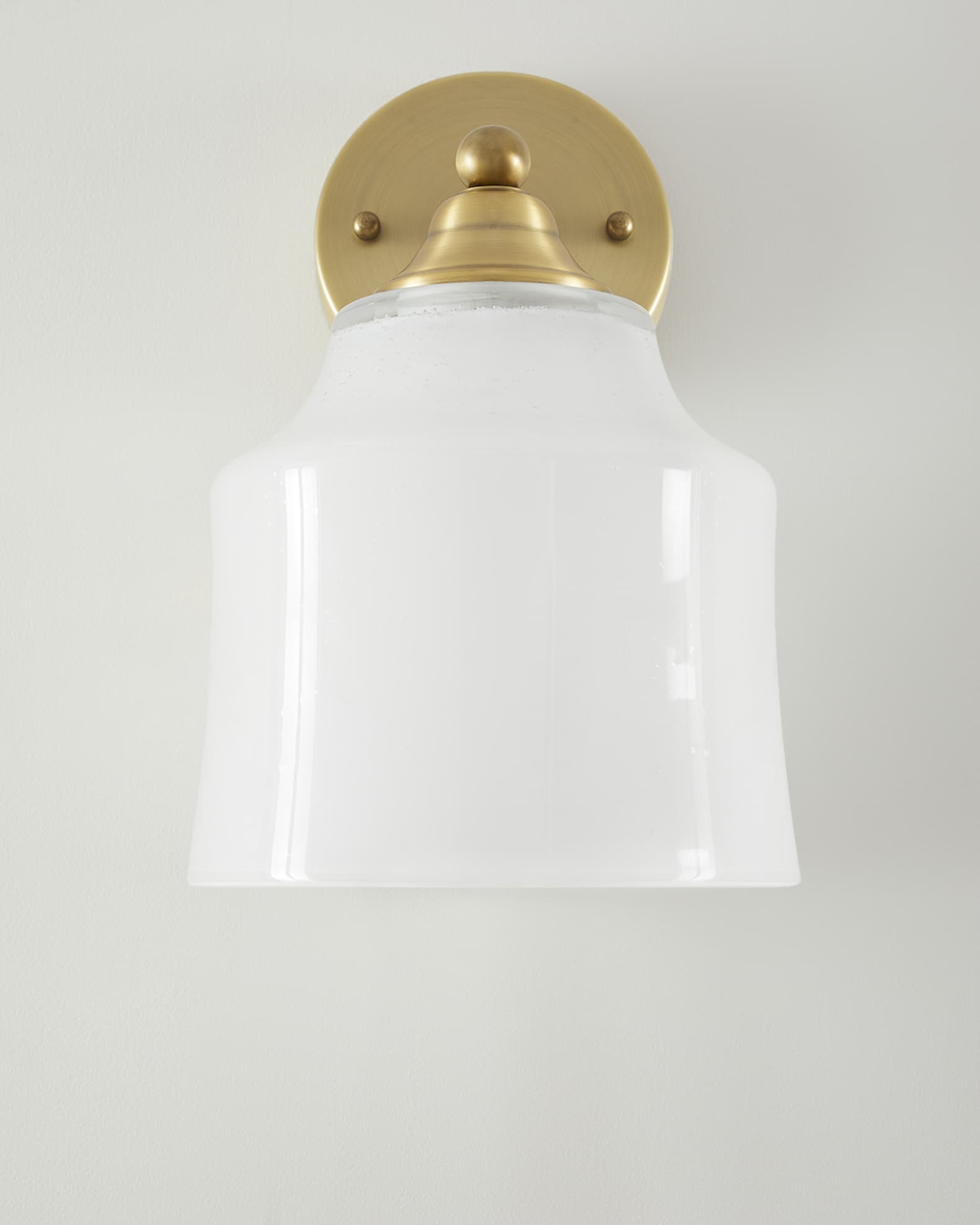 Neiman Marcus Traditional Glass Sconce 