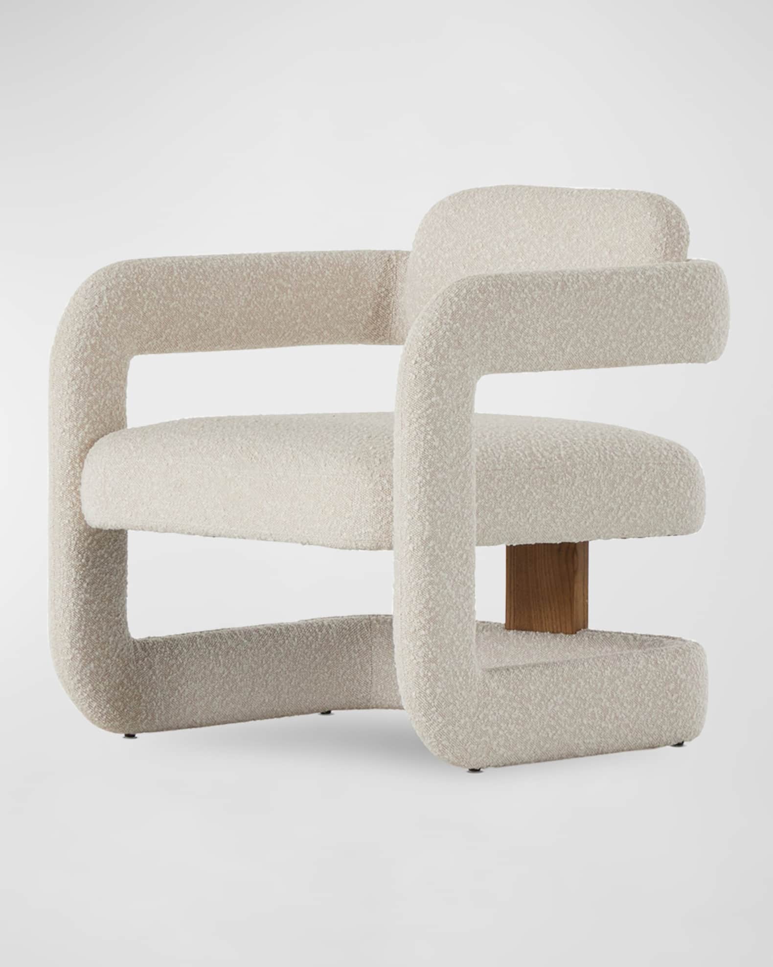 Four Hands Bronte Boucle Chair Horchow