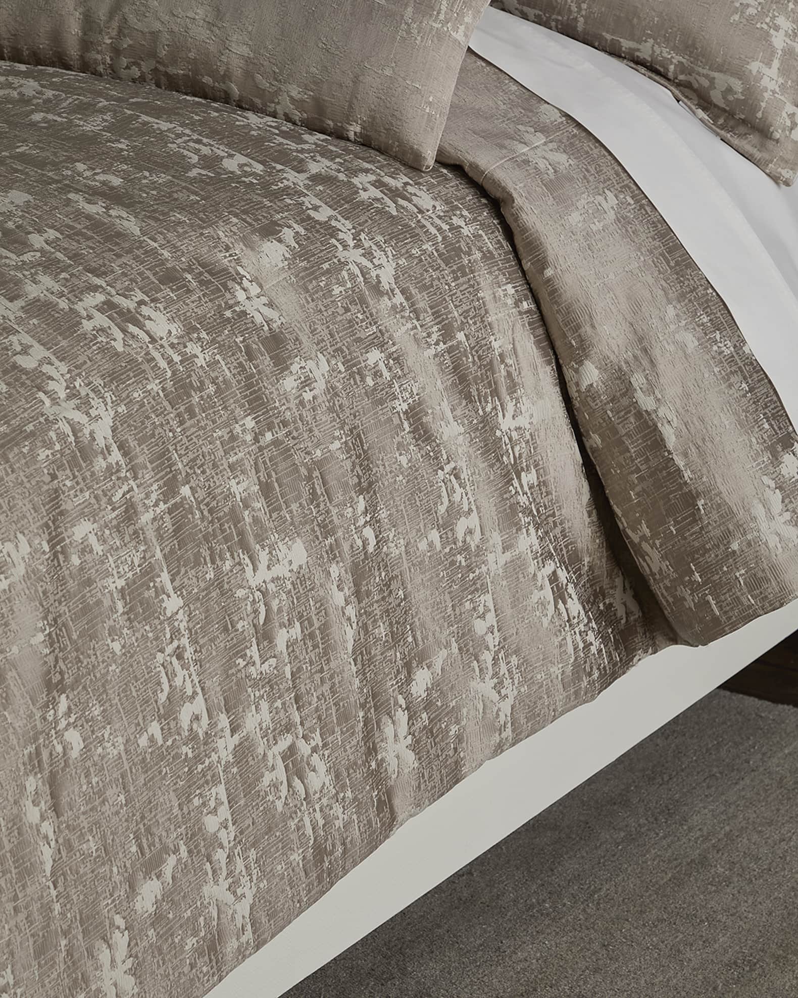 Olivia Quido Ava Champagne 3Piece Comforter Collection , KING Horchow