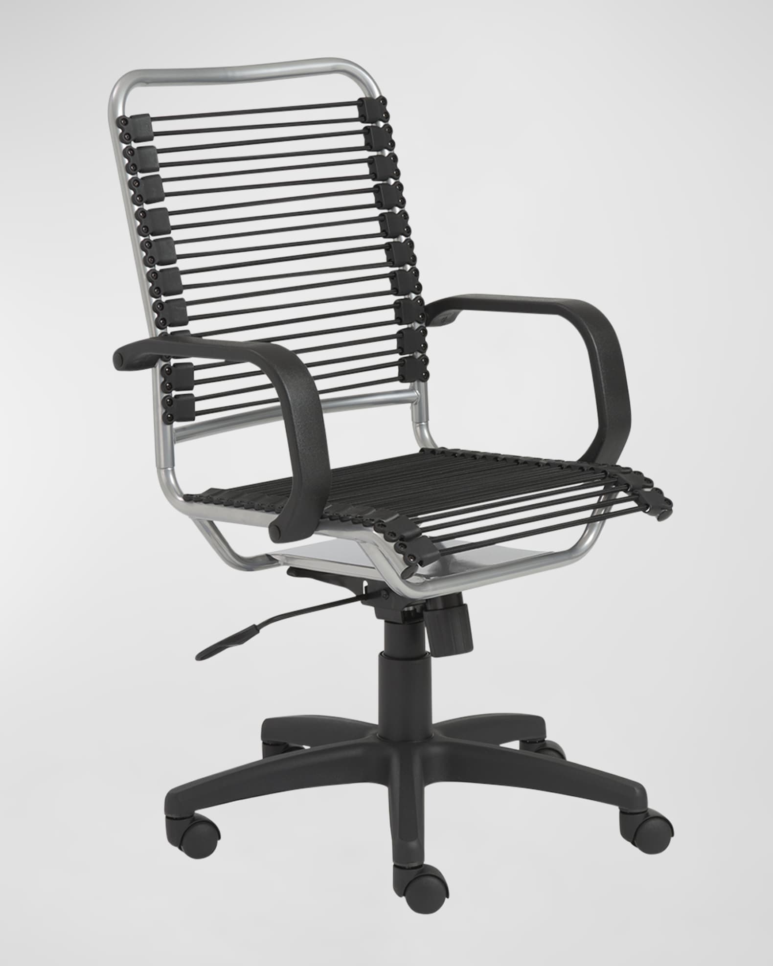 Euro Style Bradley Black High Back Bungie Office Chair Horchow
