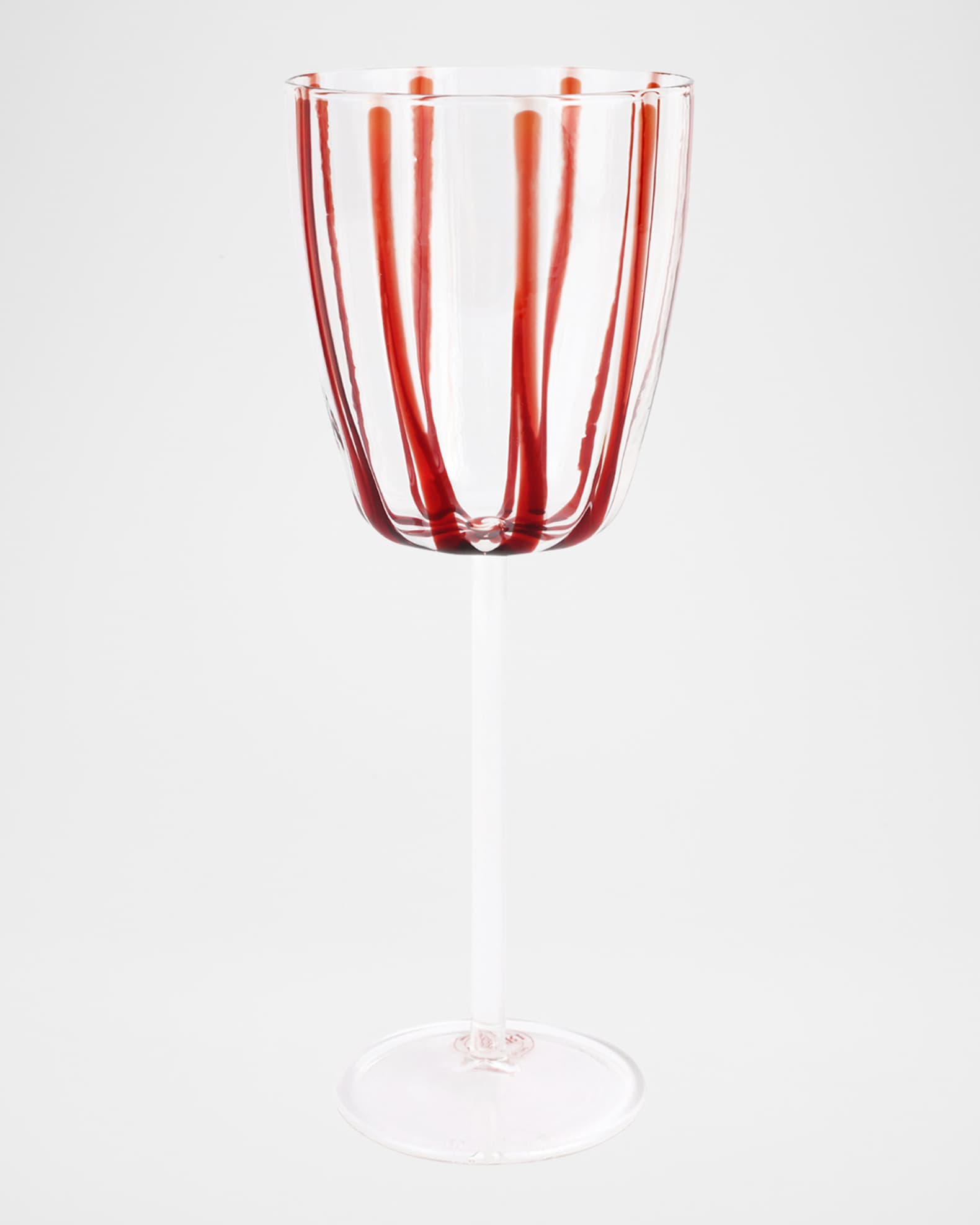 Vietri Nuovo Stripe Wine Glass