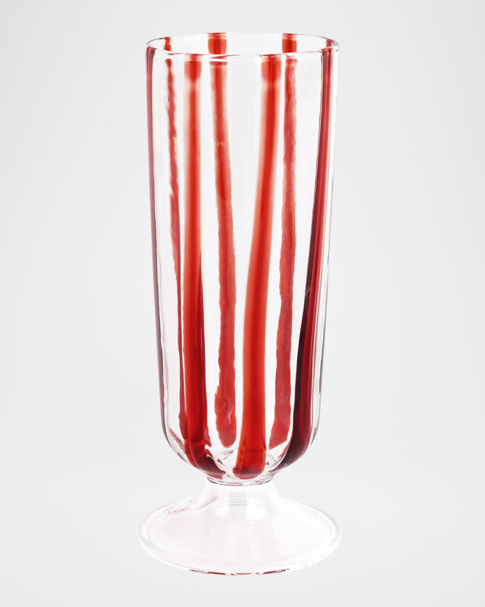 Vietri Nuovo Stripe Champagne Glass