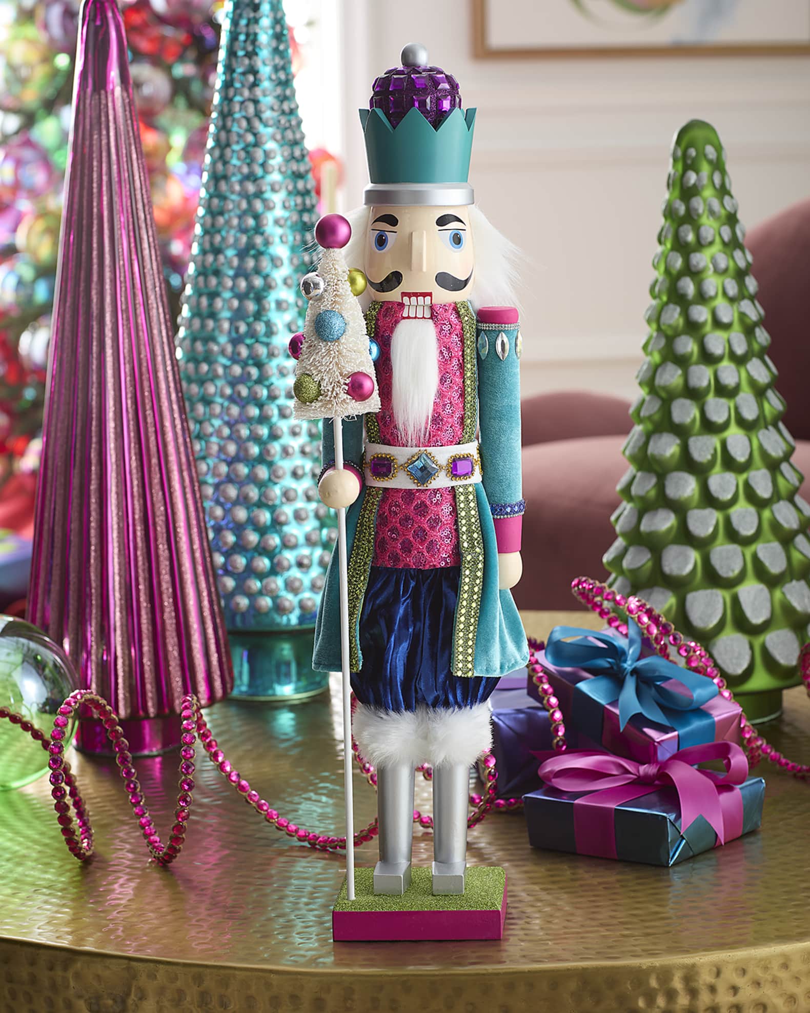 Neiman Marcus 24" Bright Holiday Nutcracker 