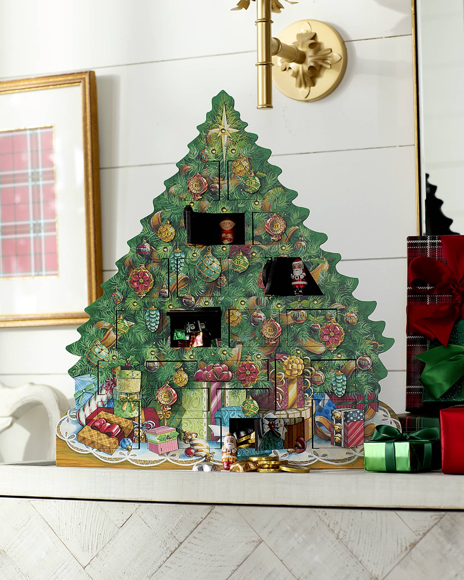 Byers #39 Choice Musical Advent Tree with Lights Horchow