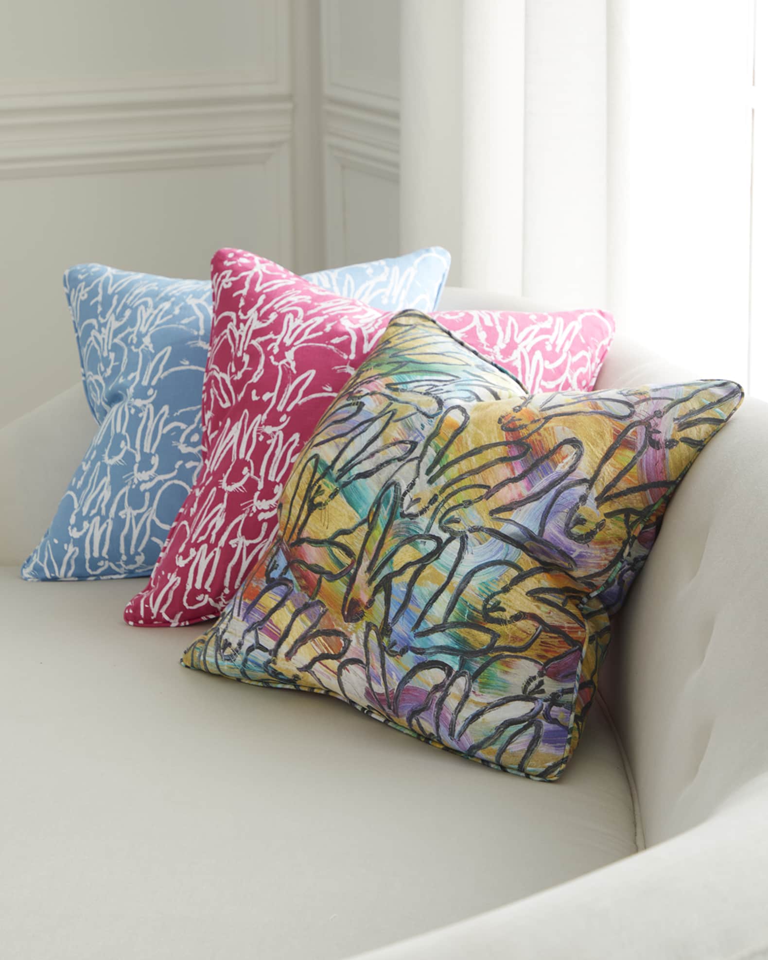 Double sided pillow hot sale