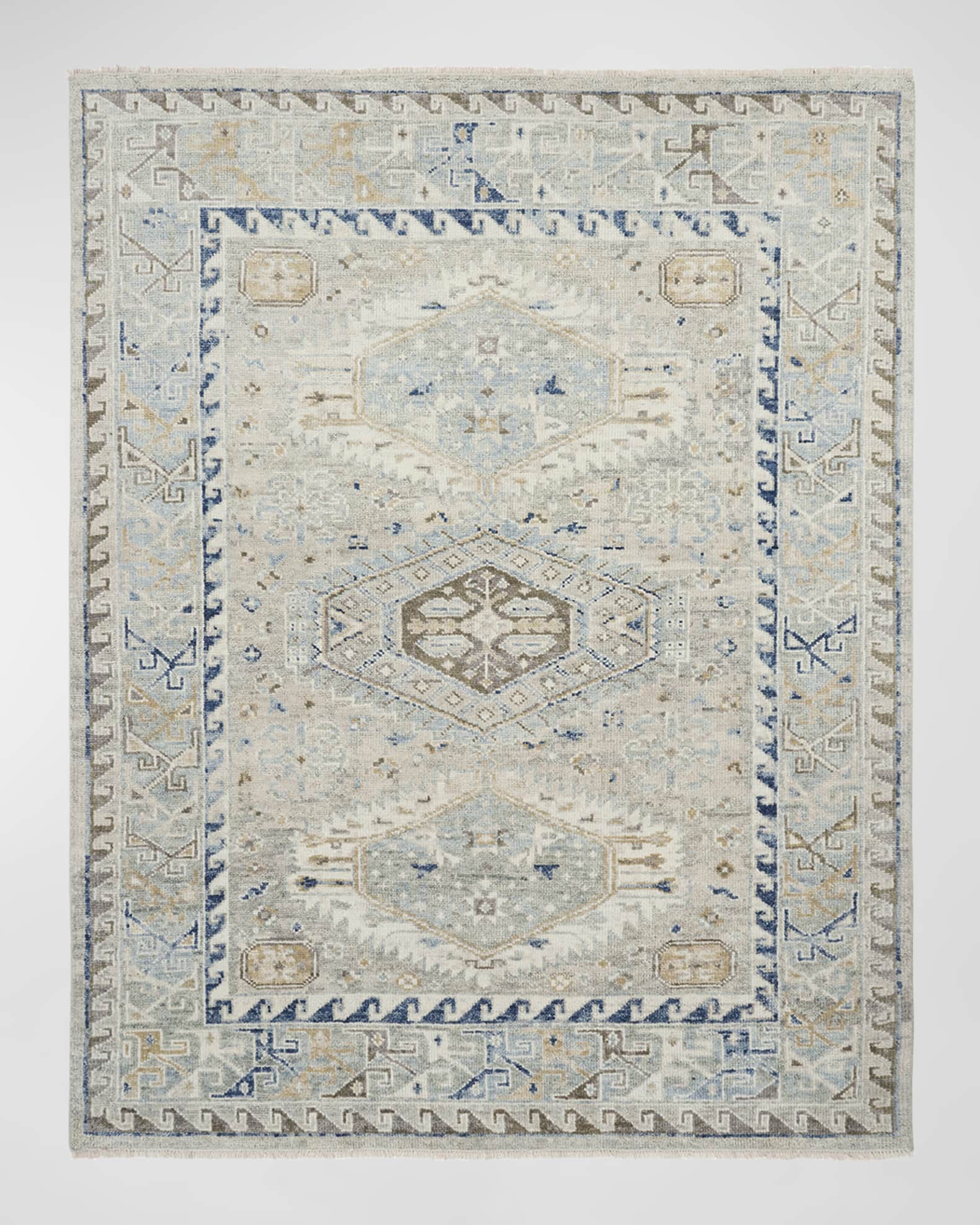 Fiona HandKnotted Area Rug Horchow