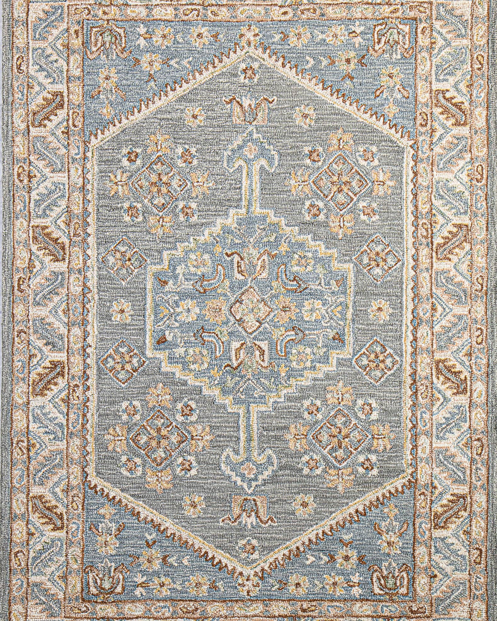 Minna Hand-Tufted Rug, 5' x 8'