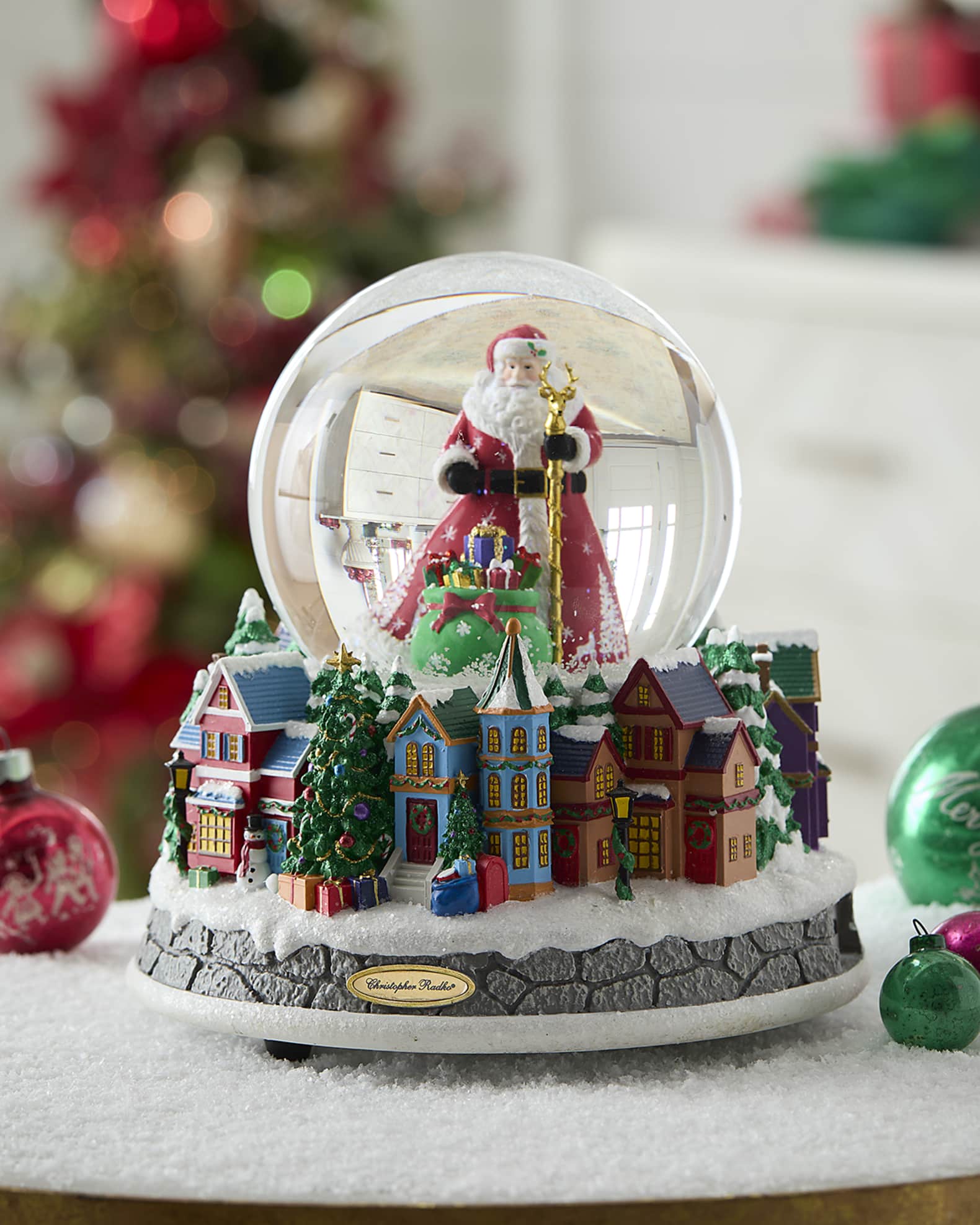 Christopher Radko Winter Magic Snowglobe