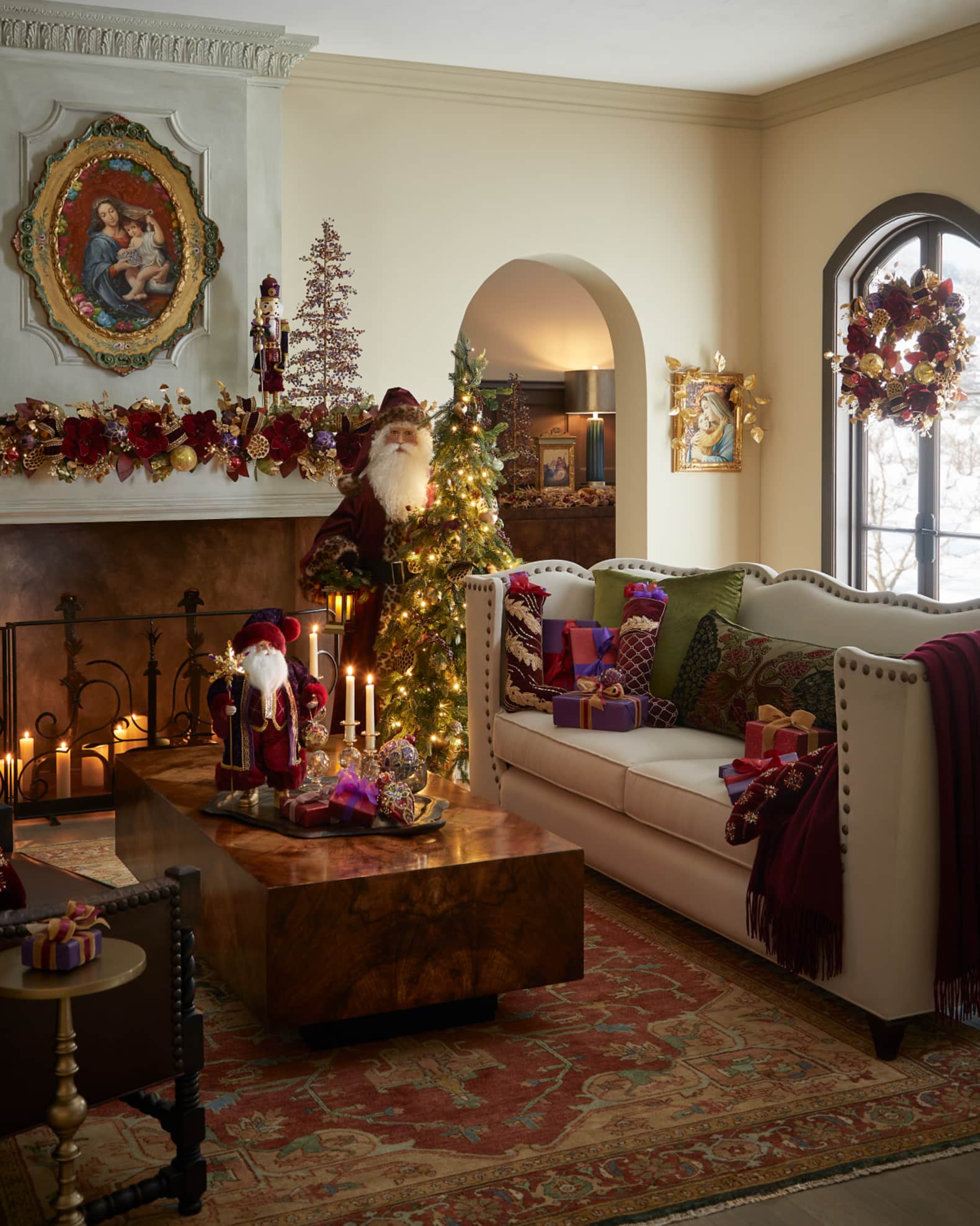 Glitterville Here We Come a Waffling Bronson Nutcracker Tabletop