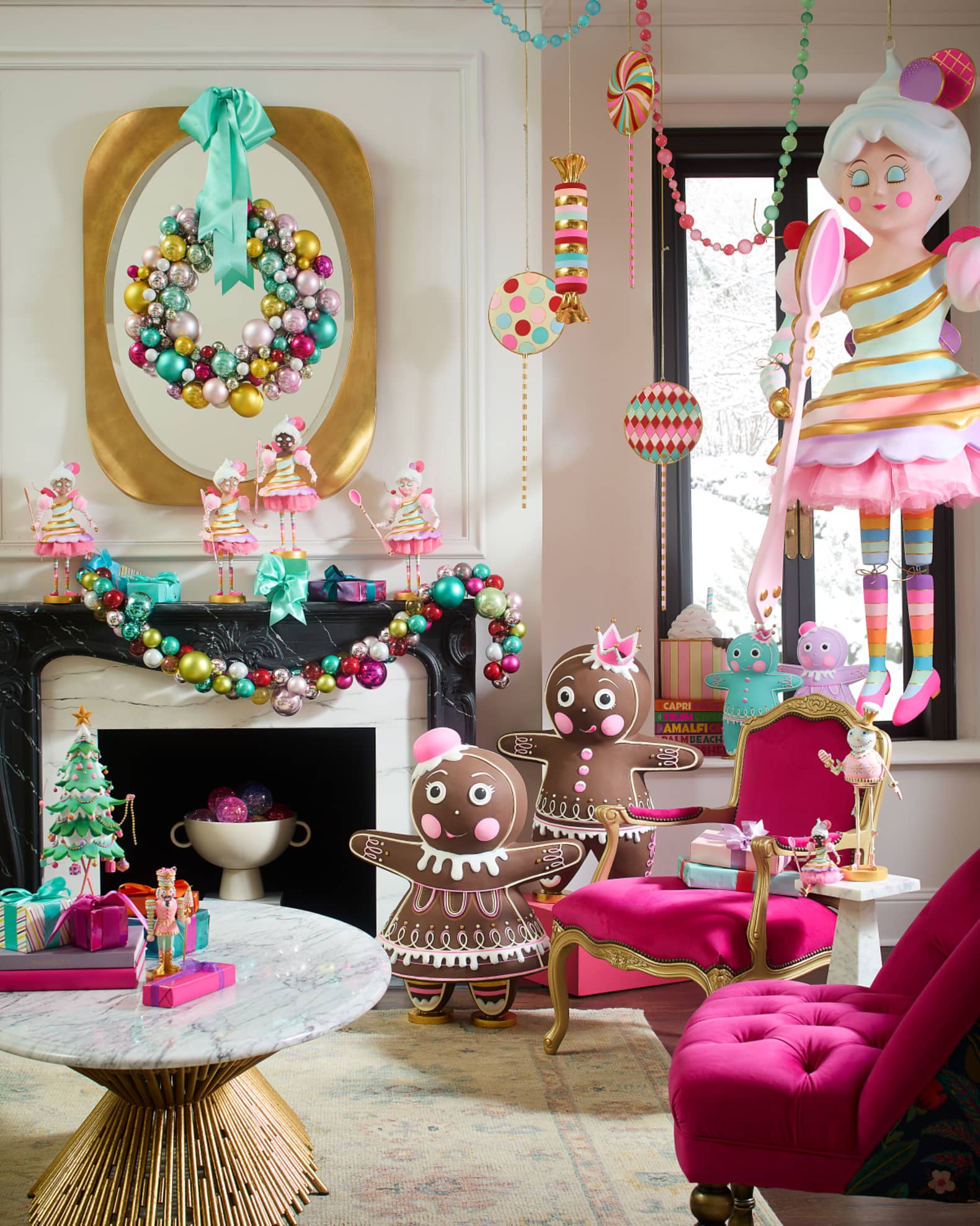 Glitterville Sardine Christmas Ornament Display Horchow