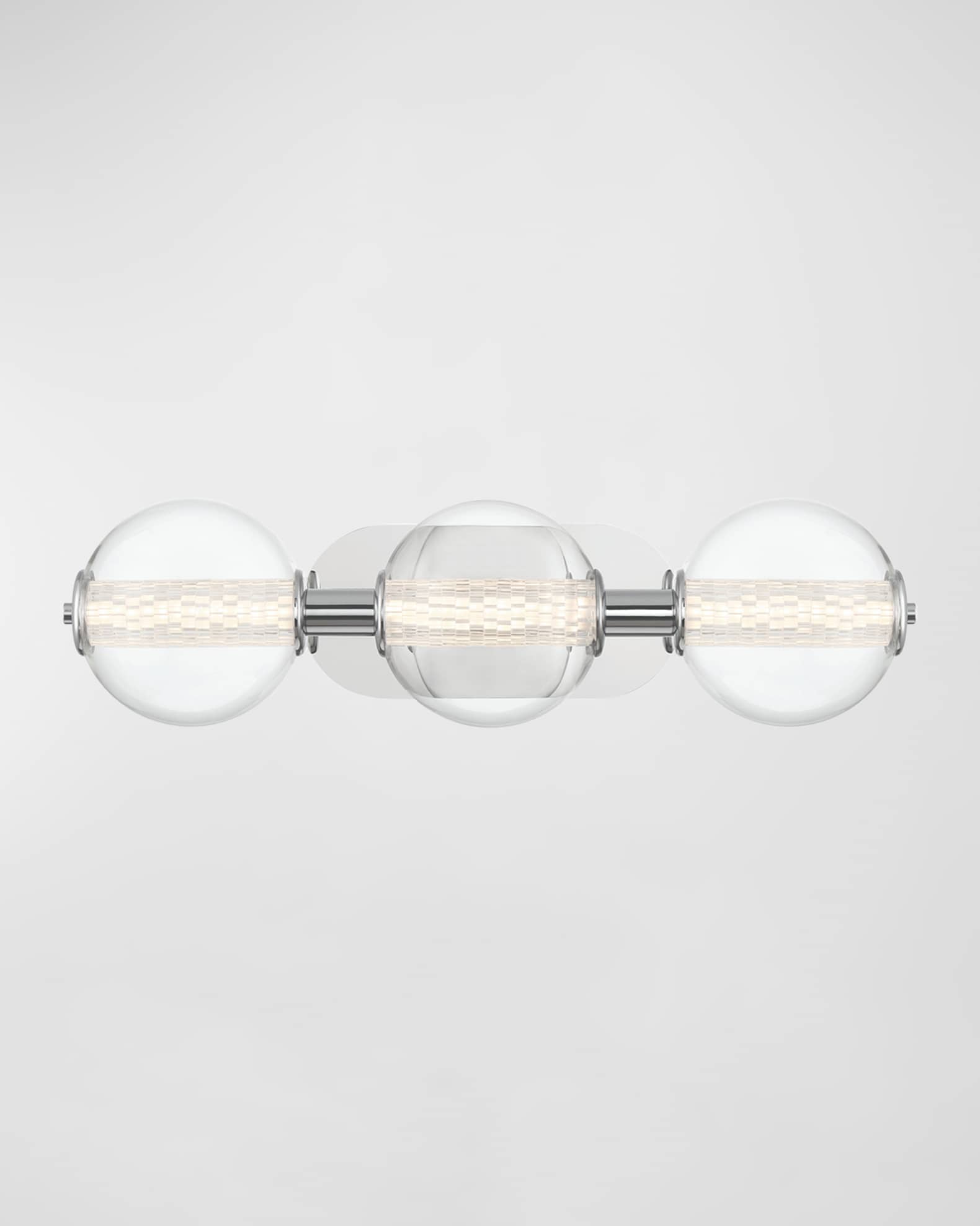 Eurofase Atomo 3 Light LED Vanity in Chrome