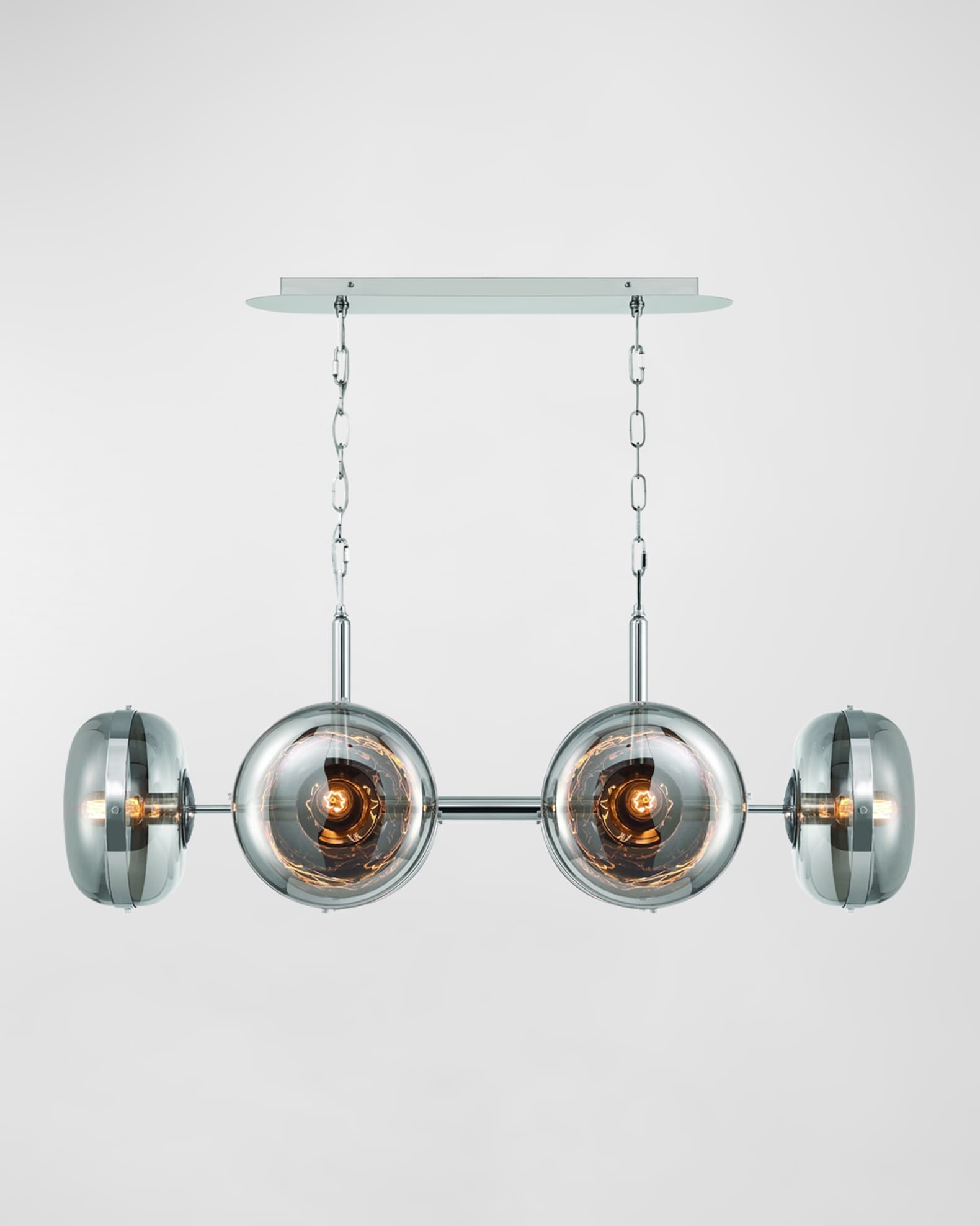 Eurofase Nottingham 6-Light Chandelier In Nickel