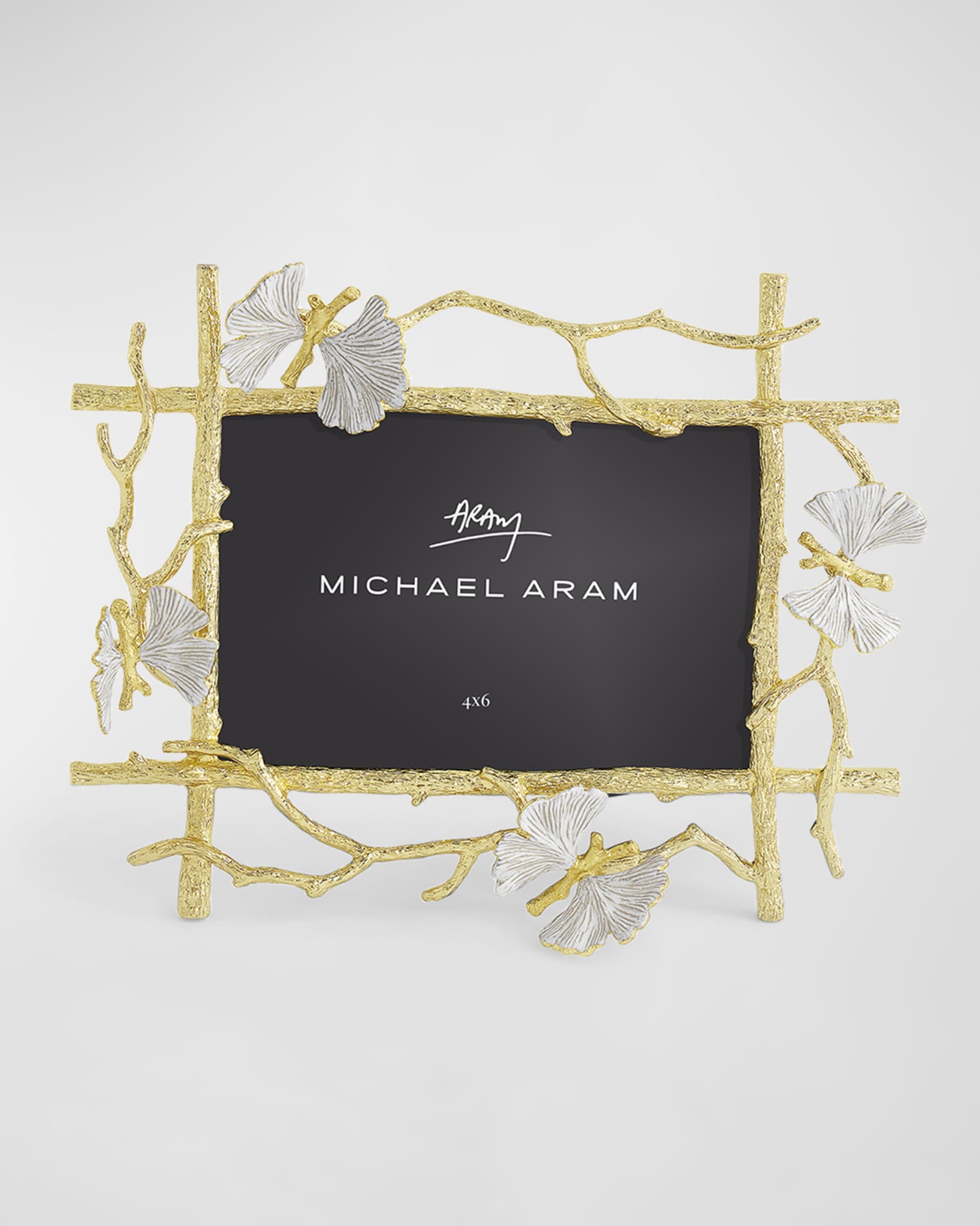 Michael Aram Butterfly Ginkgo Photo Frame, 4" x 6" Horchow