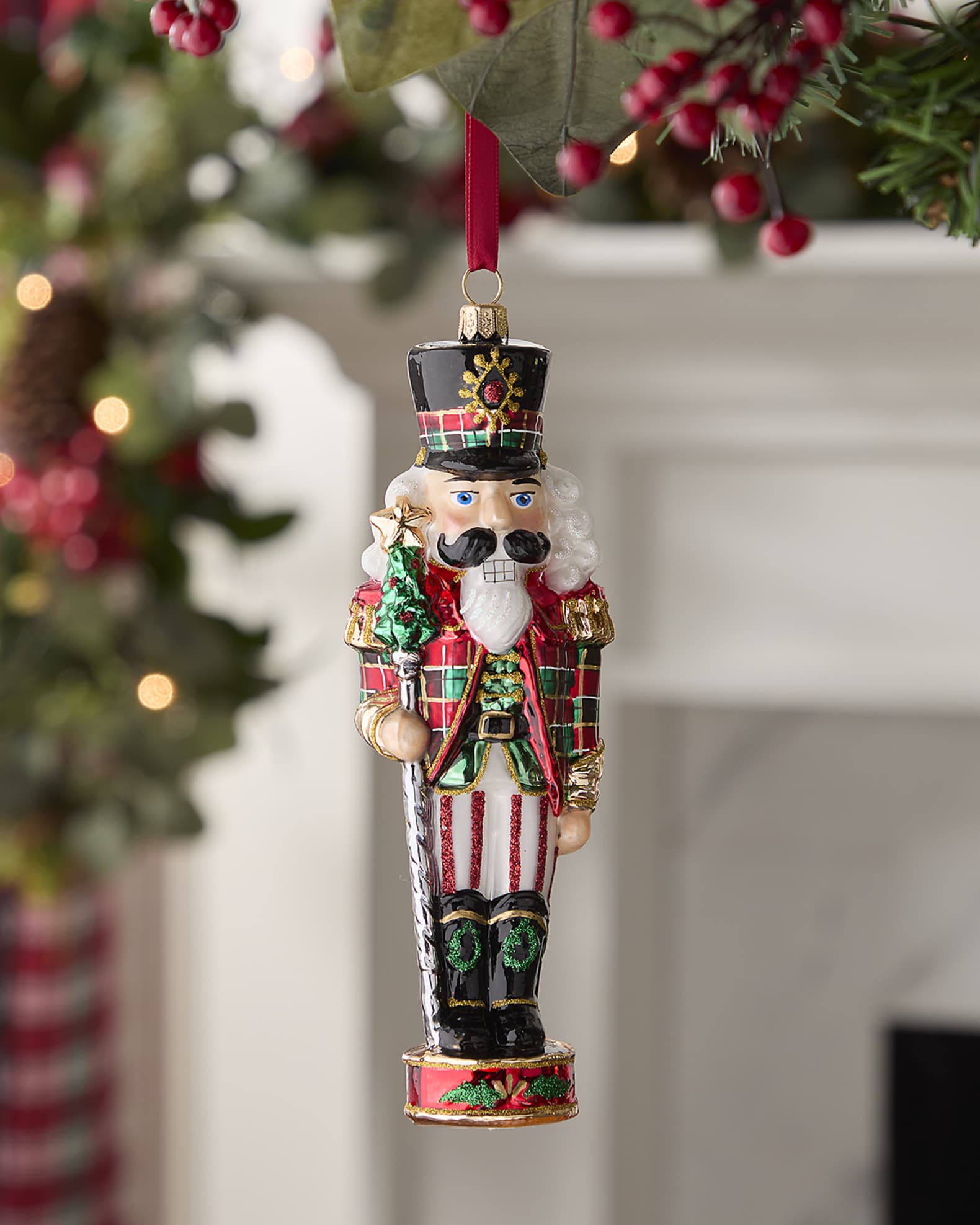 Neiman Marcus Whimsical Nutcracker Christmas Ornament Horchow