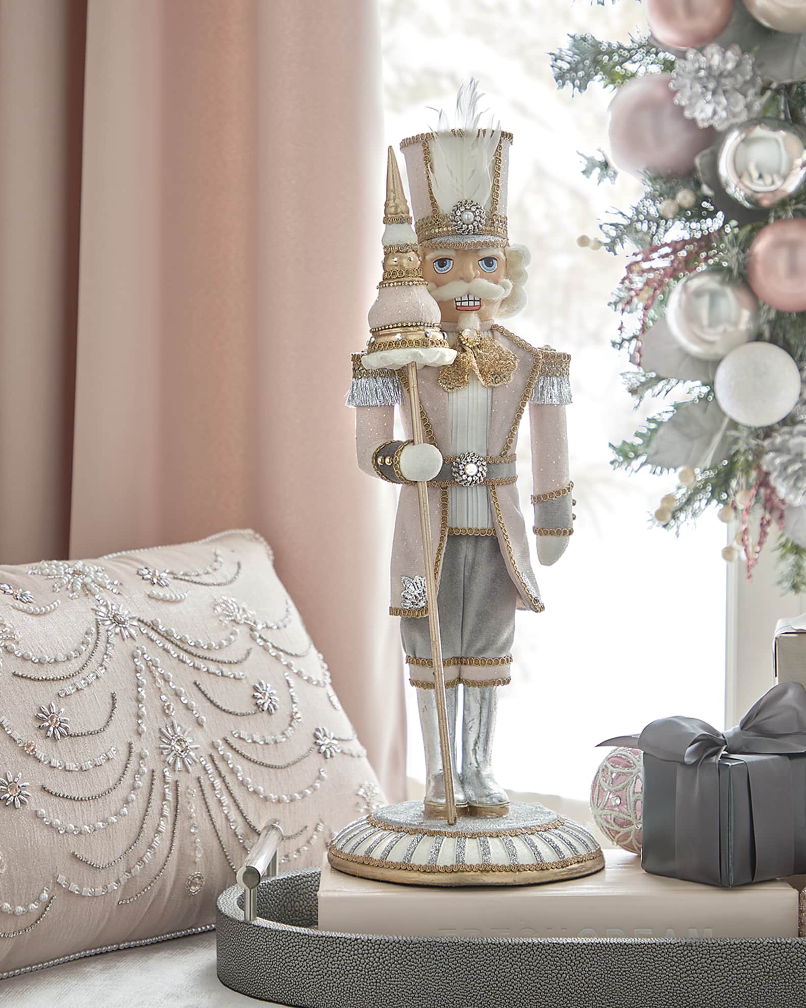 Katherine's Collection 19" Blush Nutcracker Horchow