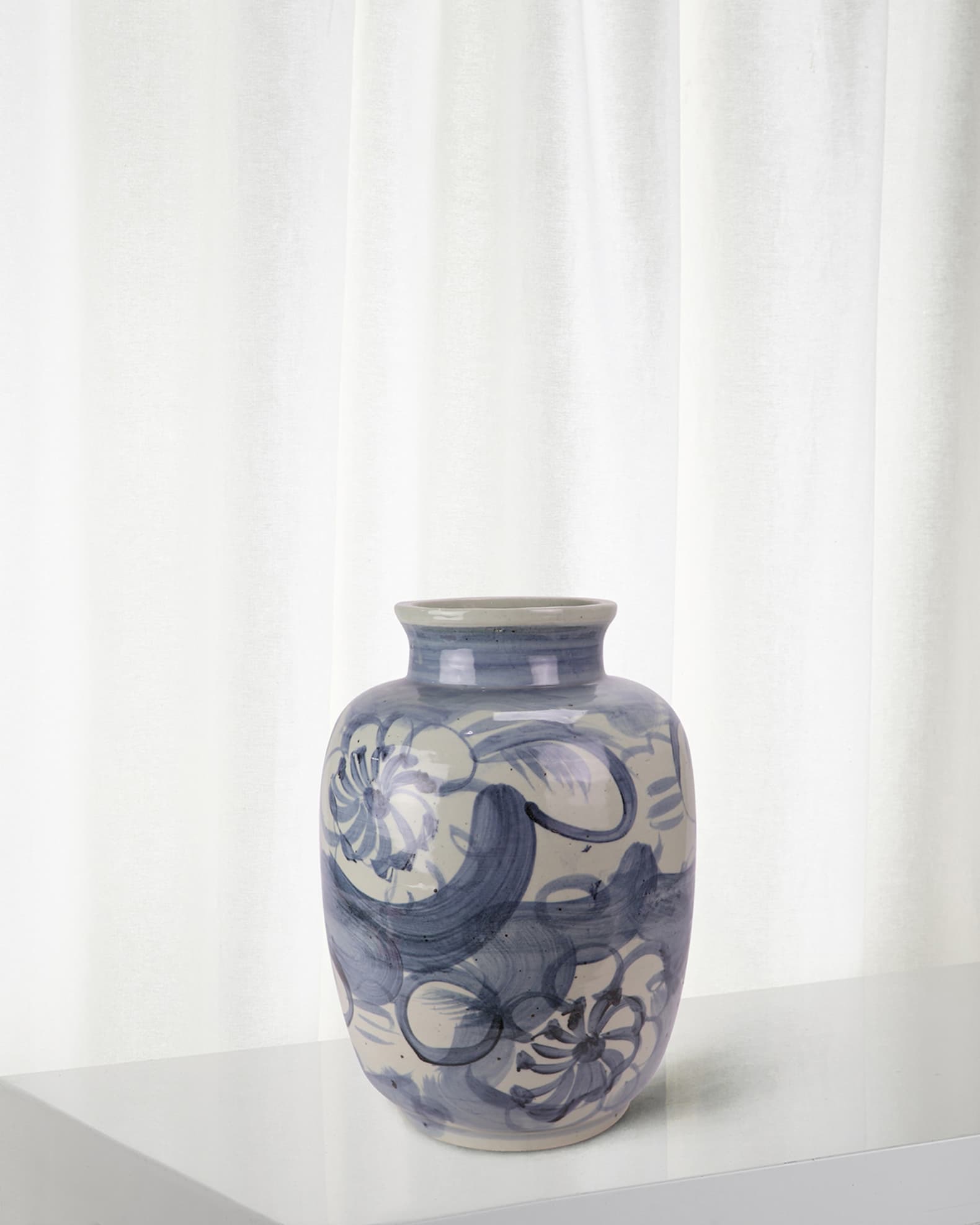 Winward Home Floral Porcelain Vase 