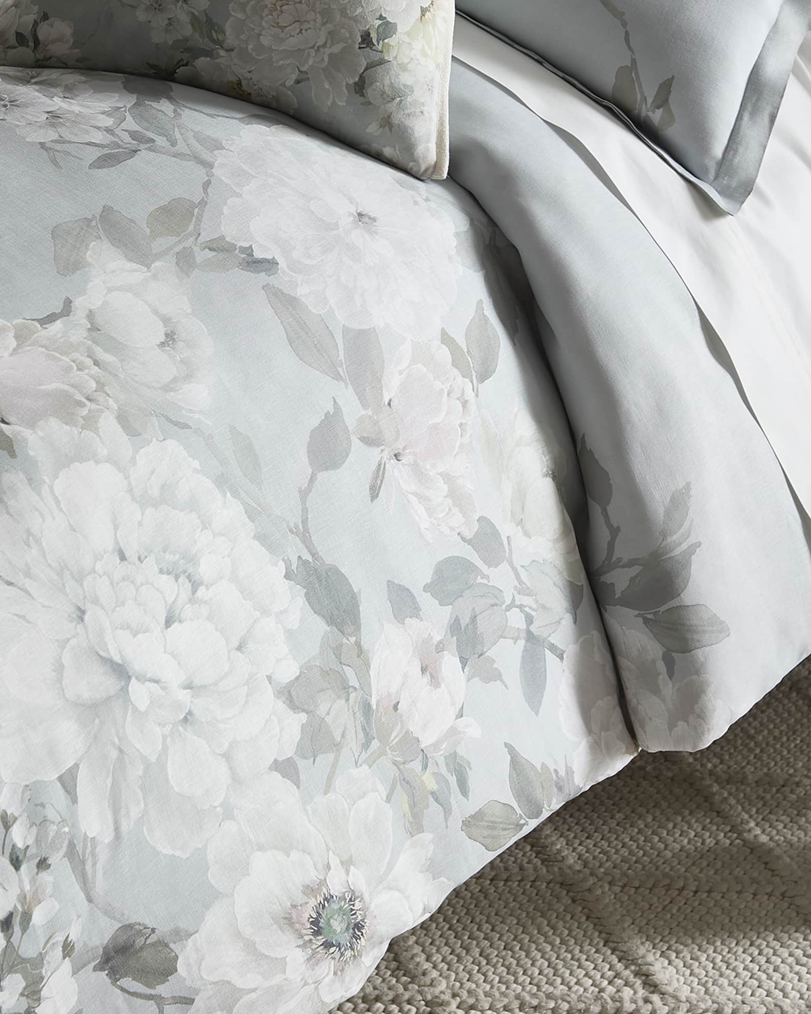 Designers Guild Fleur Blanche Duvet, King Horchow