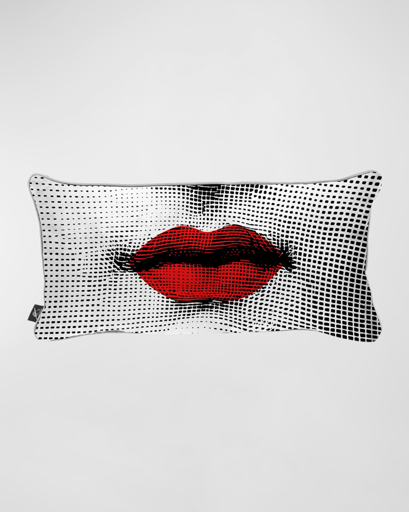 Fornasetti Kiss Cushion, 12" x 24" Horchow
