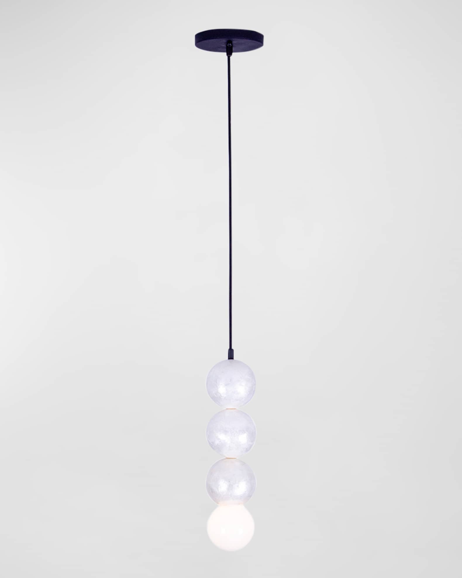 Kalco Lighting Pearls 3 Ball Drop Pendant Light