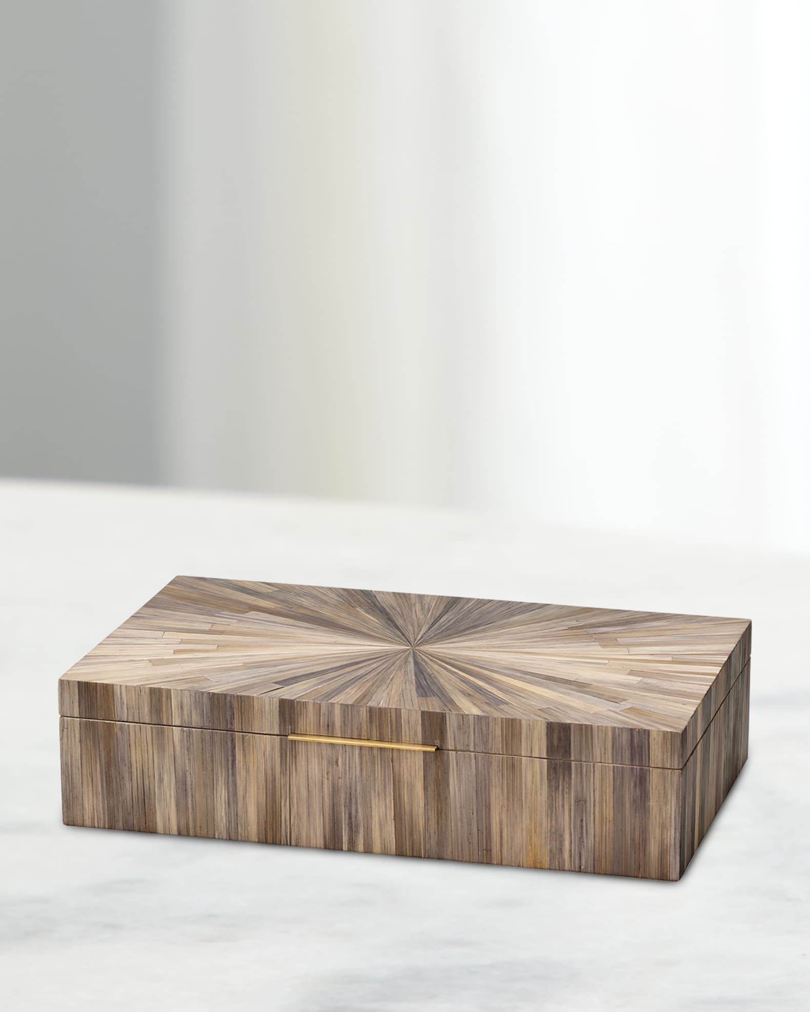 Jamie Young Palm Marquetry Box