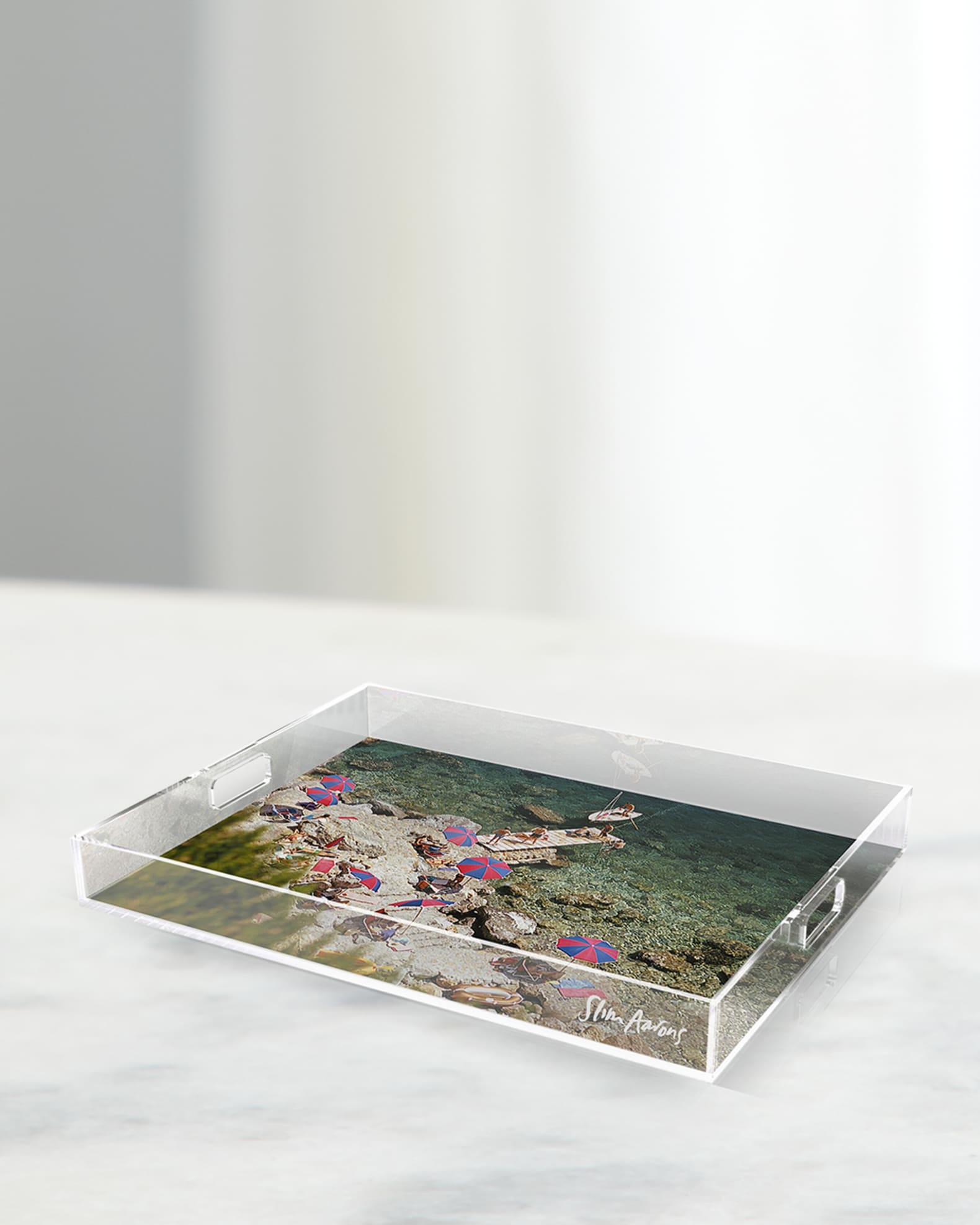 Four Hands x Slim Aarons Las Brisas Hotel Acrylic Serving Tray