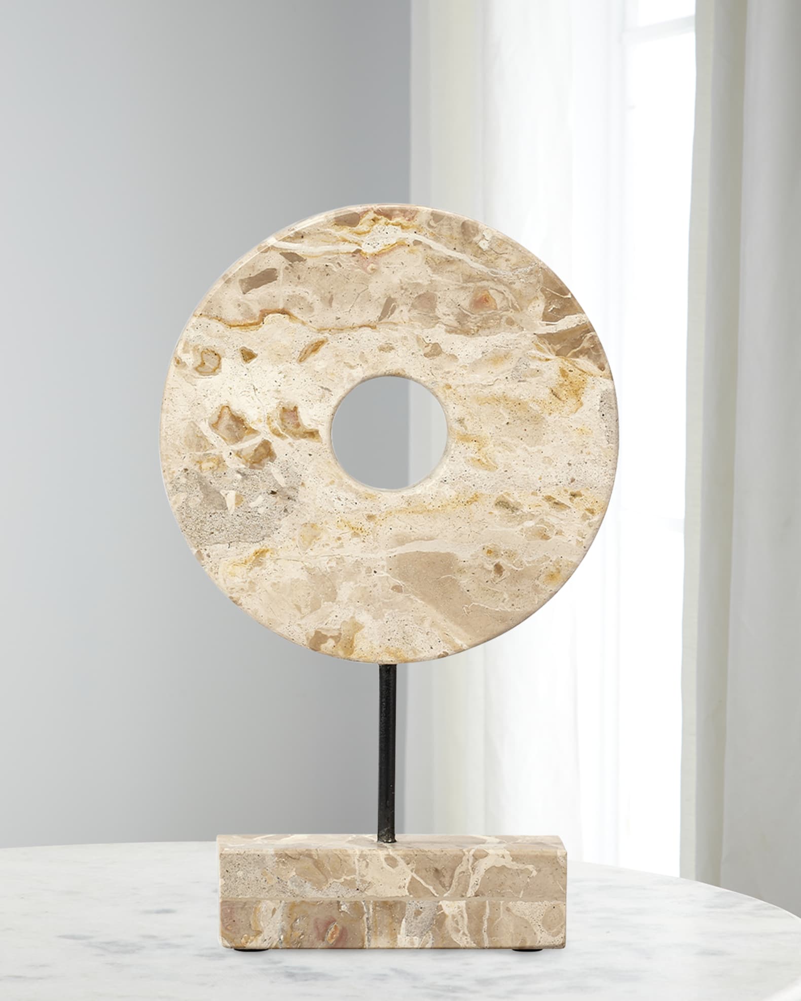 Jamie Young Soleil Marble Stand 