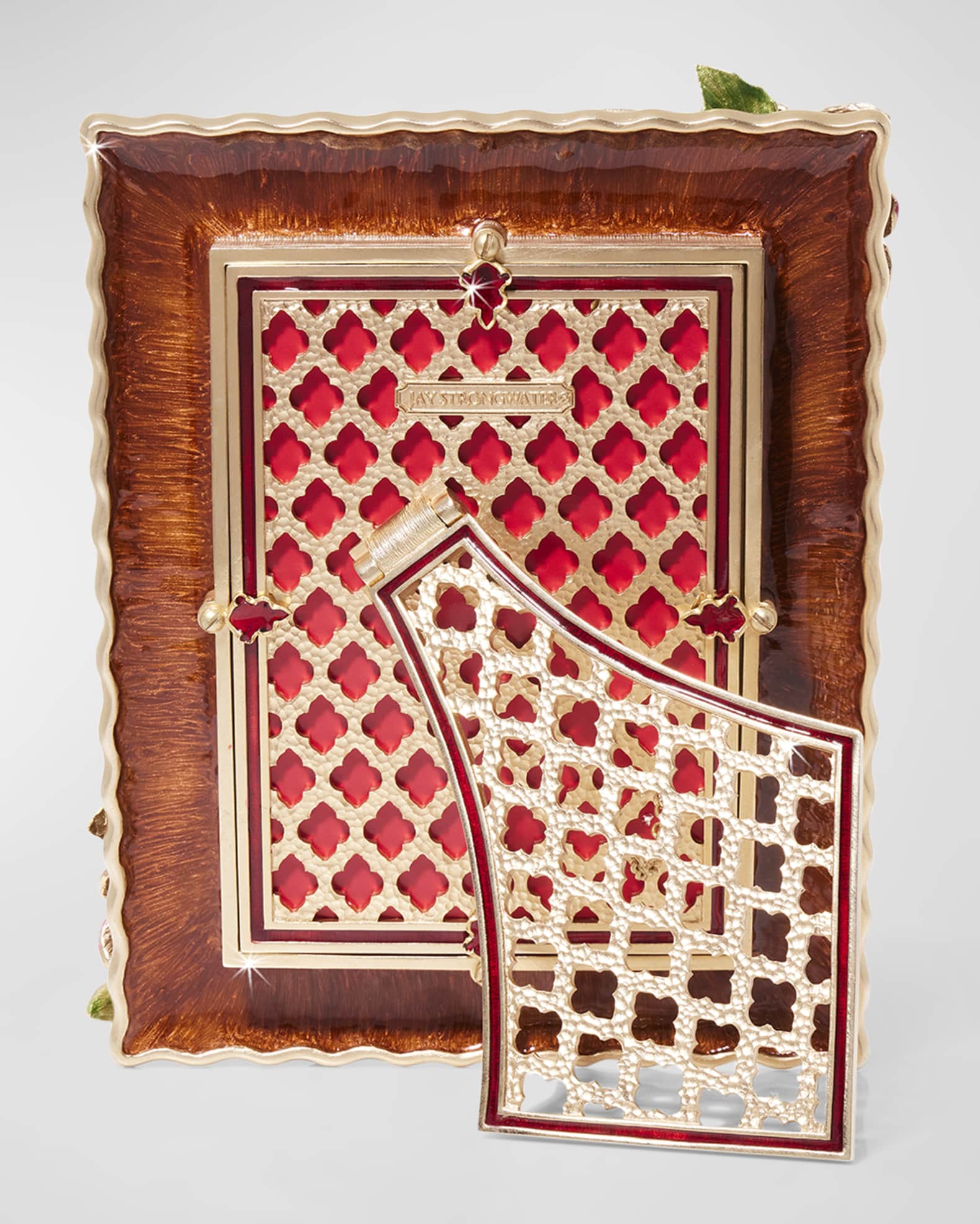 Jay Strongwater Tropical Flower Frame, 5