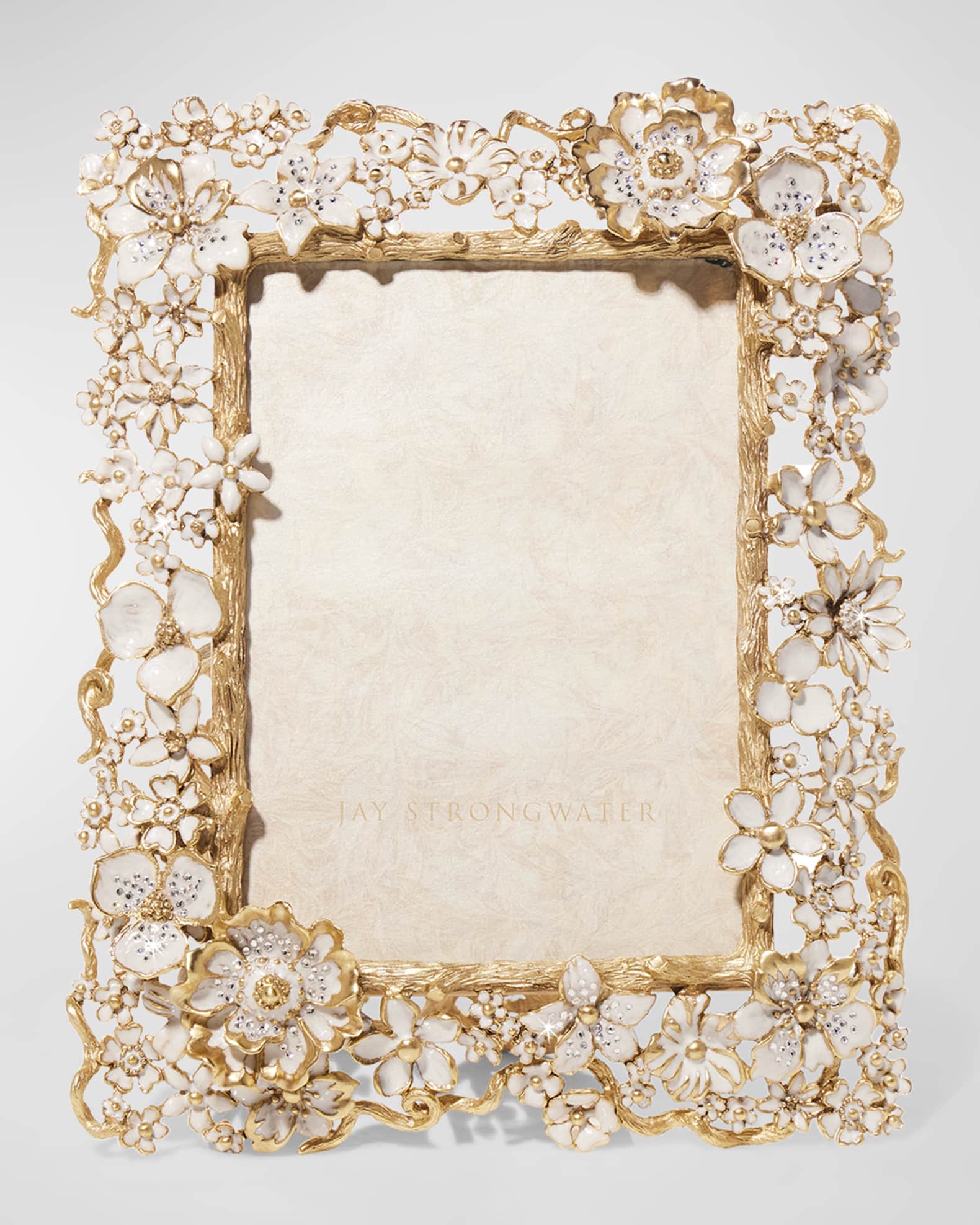 フォトフレーム JAY STRONGWATER PHOTO FRAME Jay Strongwater Frames: Corner & Square Frames at Horchow