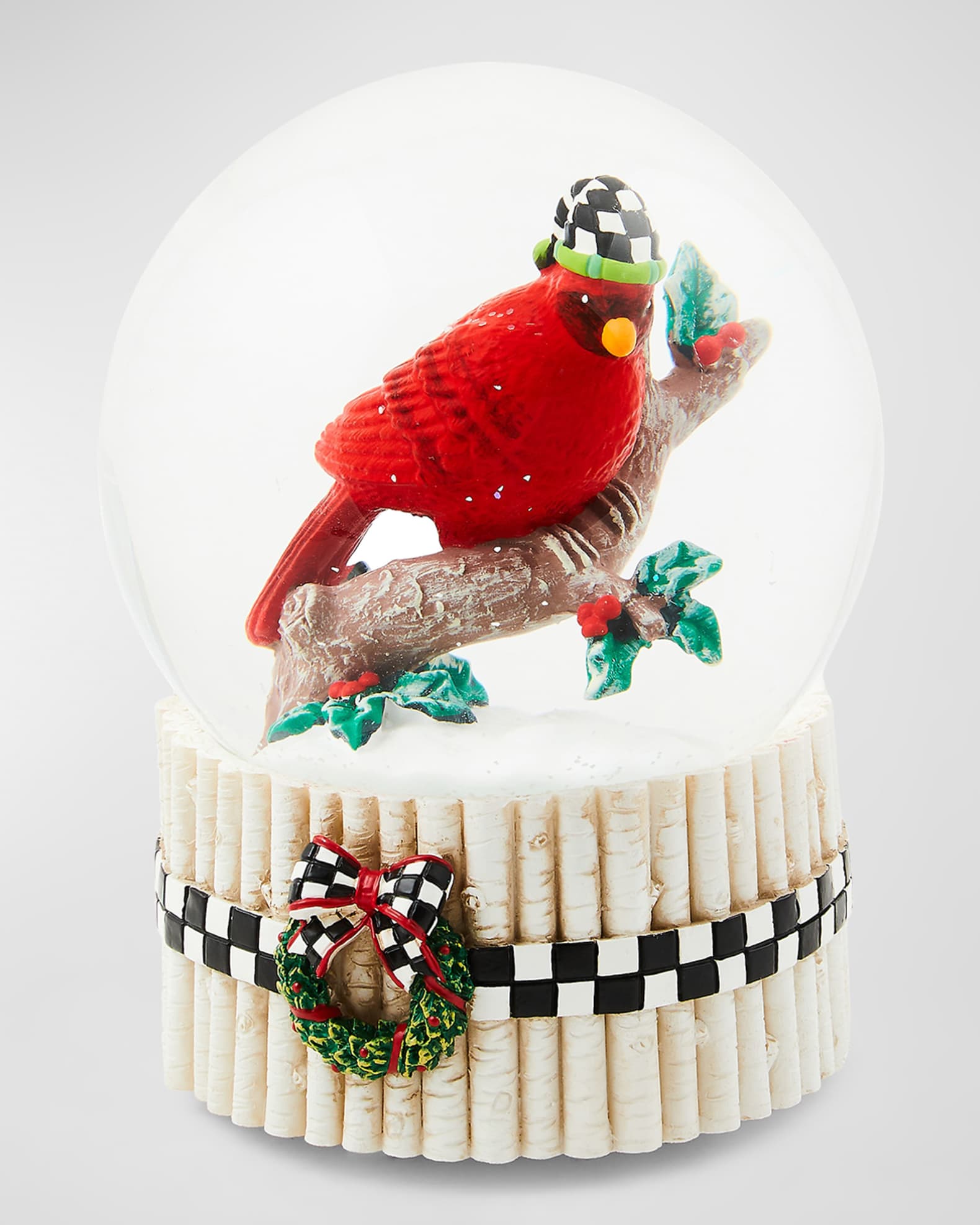 MacKenzieChilds Cardinal Snow Globe Horchow