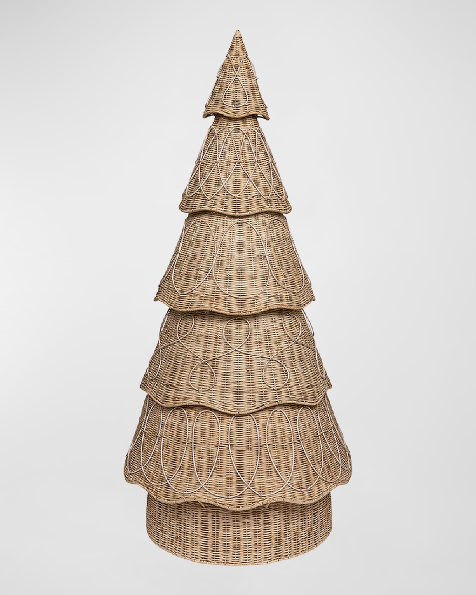 Juliska Provence Rattan Whitewash 5Inch Tree Horchow