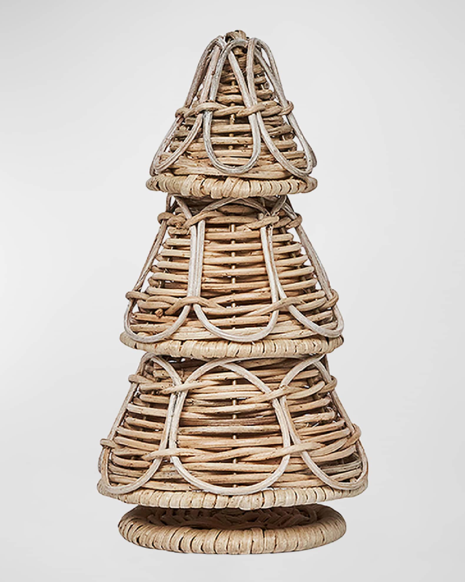 Juliska Provence Rattan Whitewash 10Inch Tree Horchow