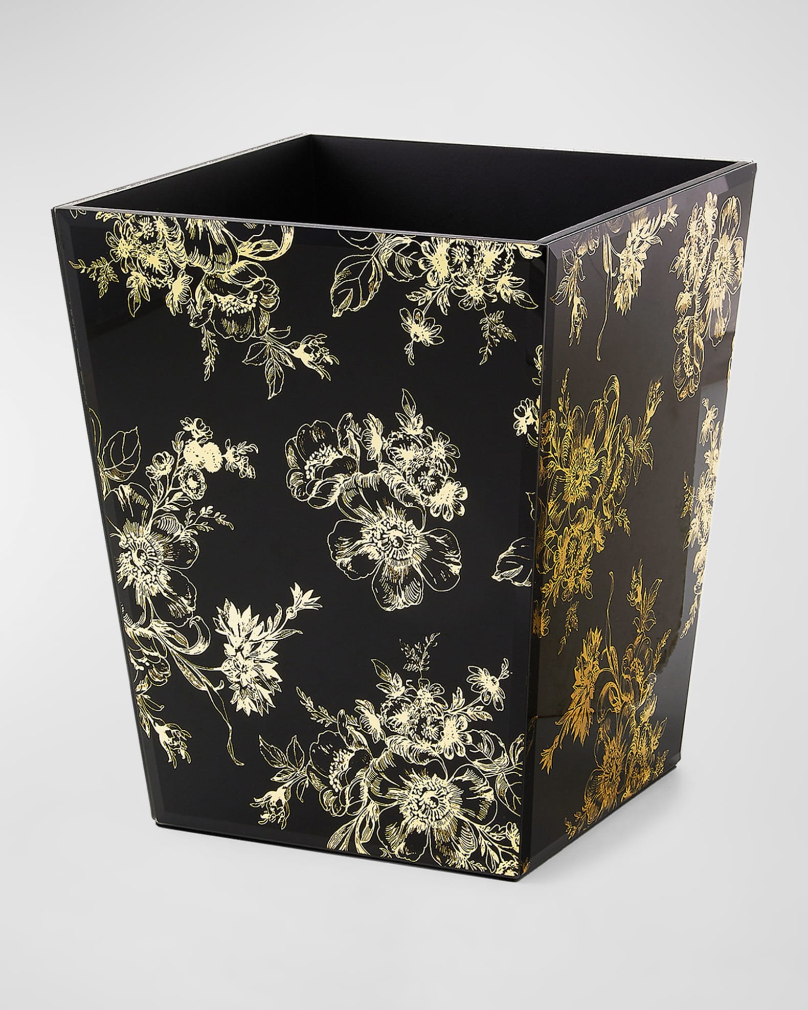 MacKenzie-Childs Twilight Toile Waste Bin